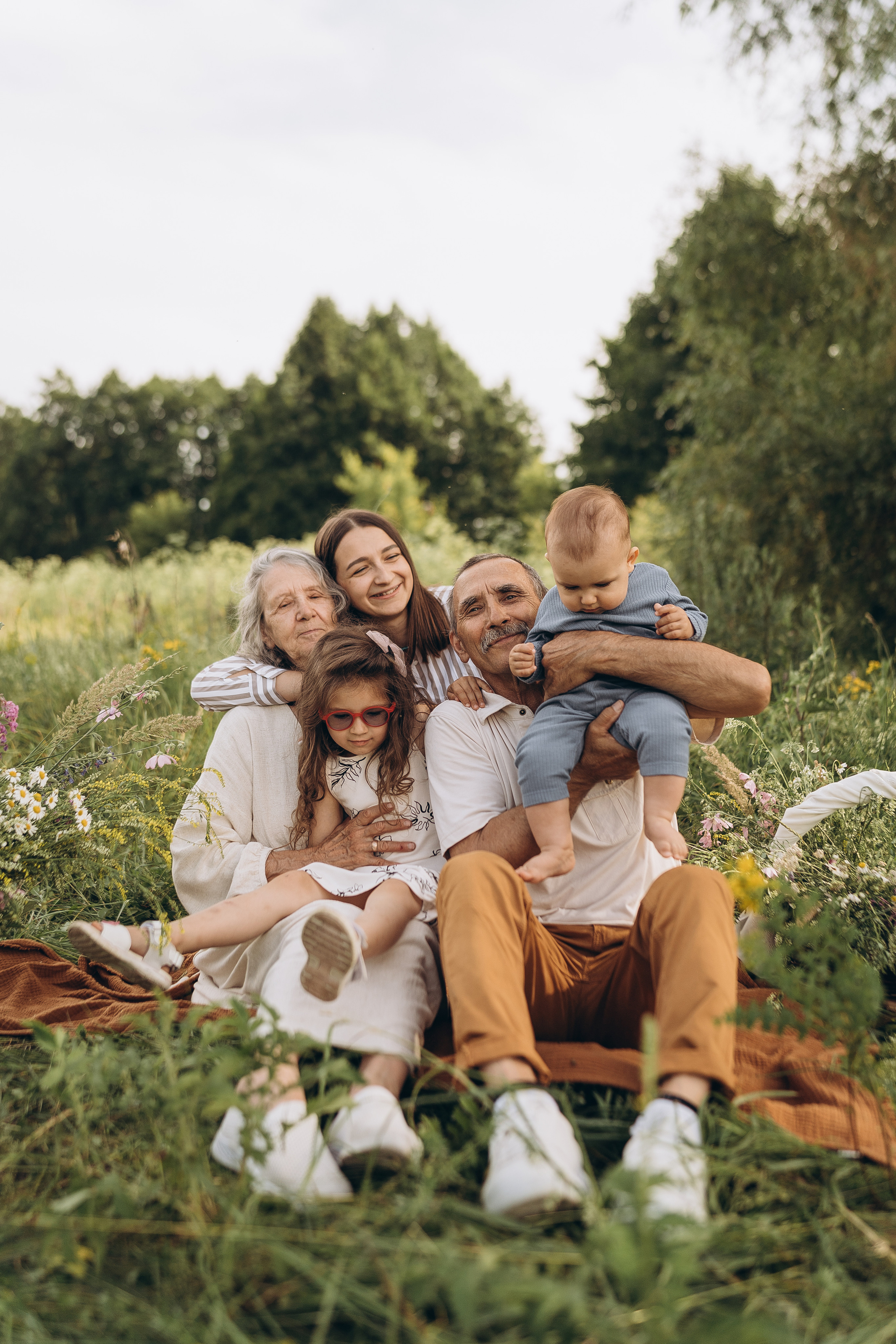 Семейная на природе. Семейный и домашний фотограф в Уфе Ирина Гарасюта