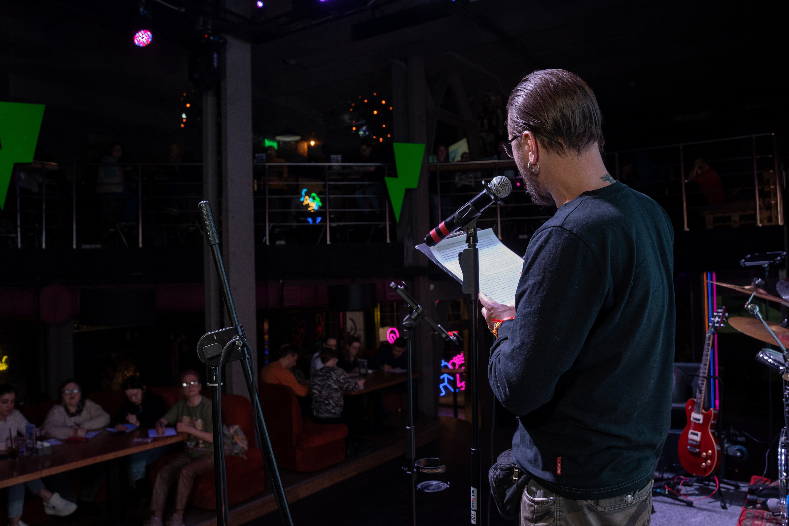 Тотальный диктант. Илья Чёрт. Фотограф в Новосибирске | Фотограф Валентина Борновалова