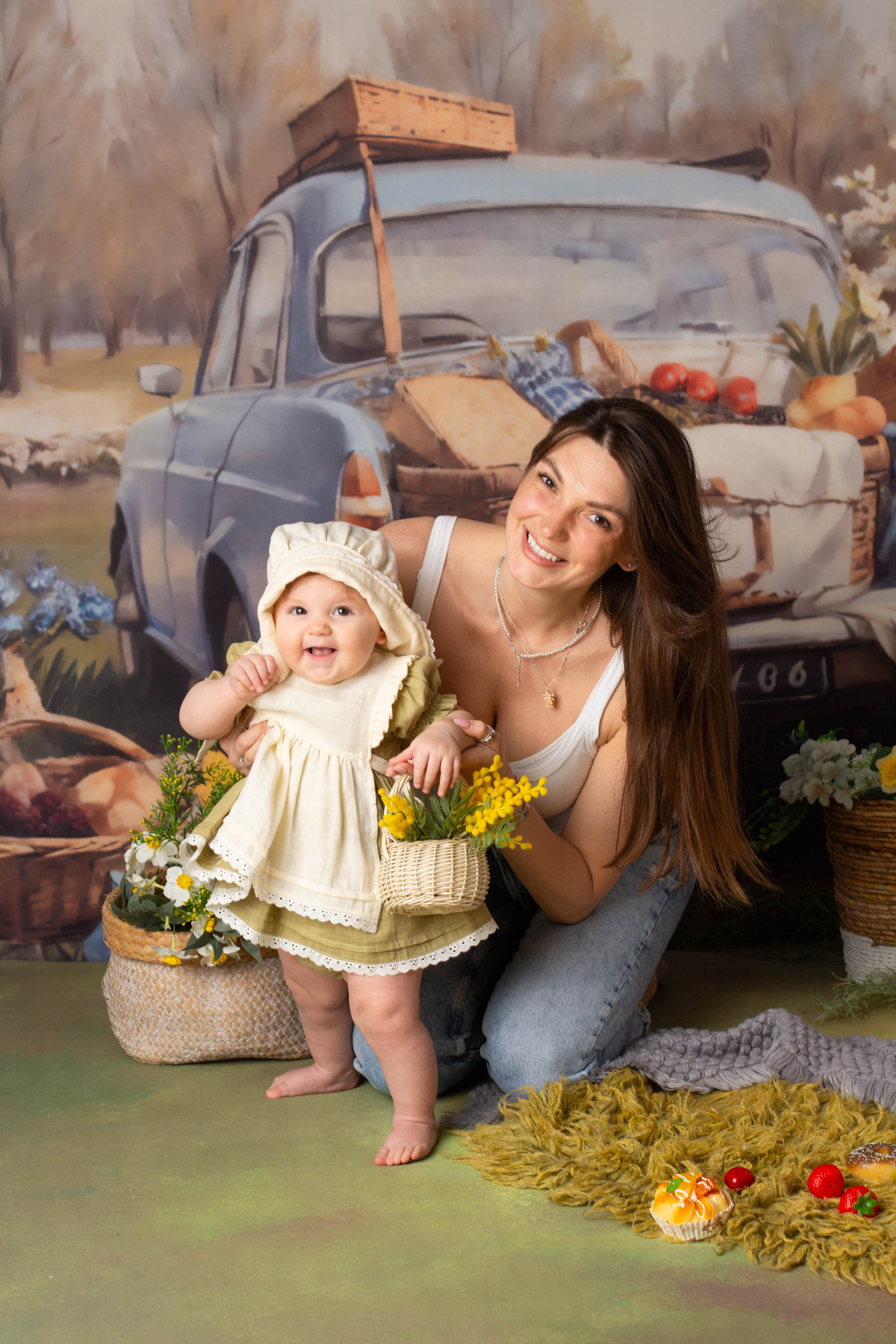 Фото-проекты (тыквенный, арбузный, весенний). Детский и семейный фотограф в Москве и МО