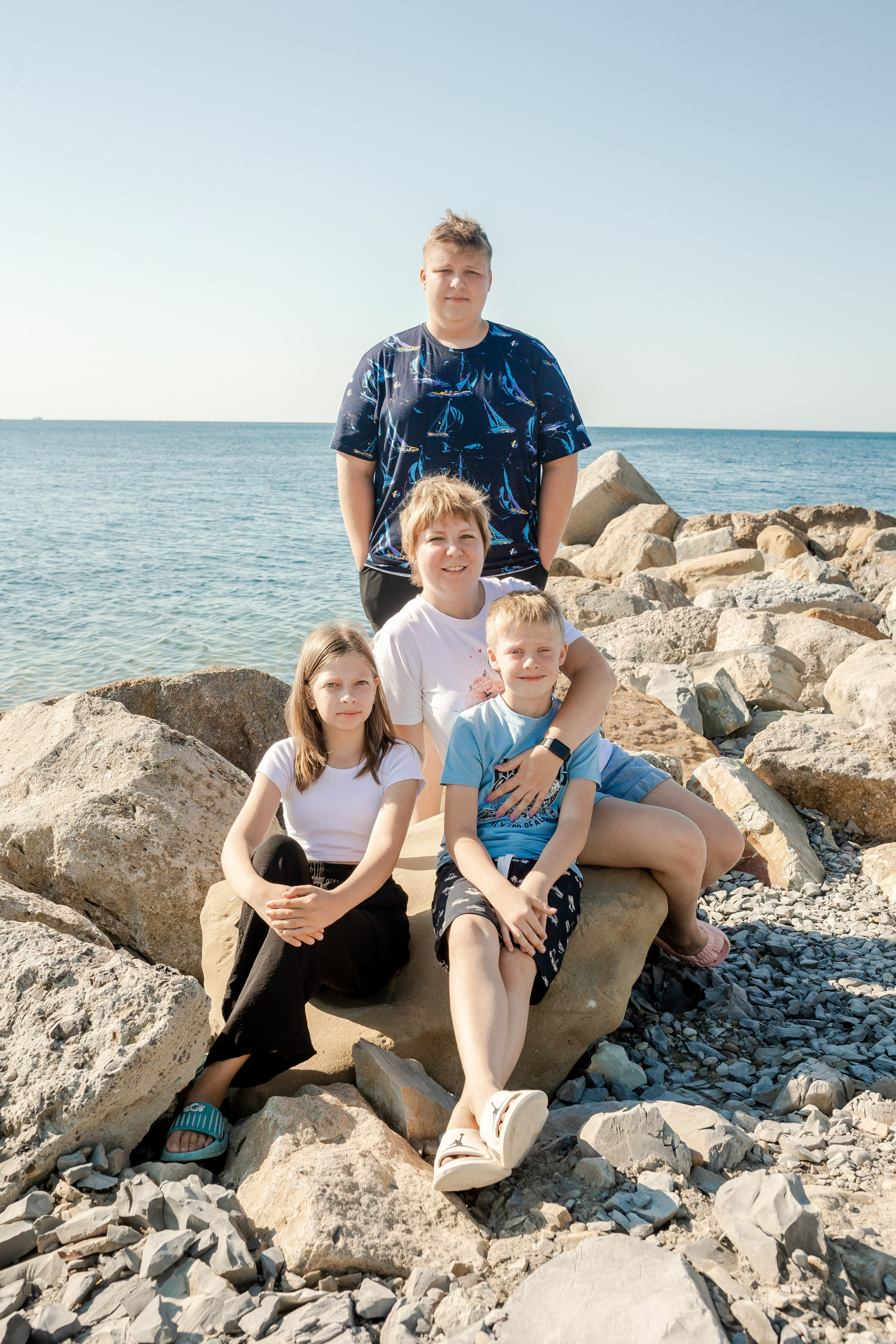 Татьяна, Алексей, Михаил и Ирина. Фотограф в Геленджике, Архипо-Осиповке, Абрау-Дюрсо, Кринице Виктория