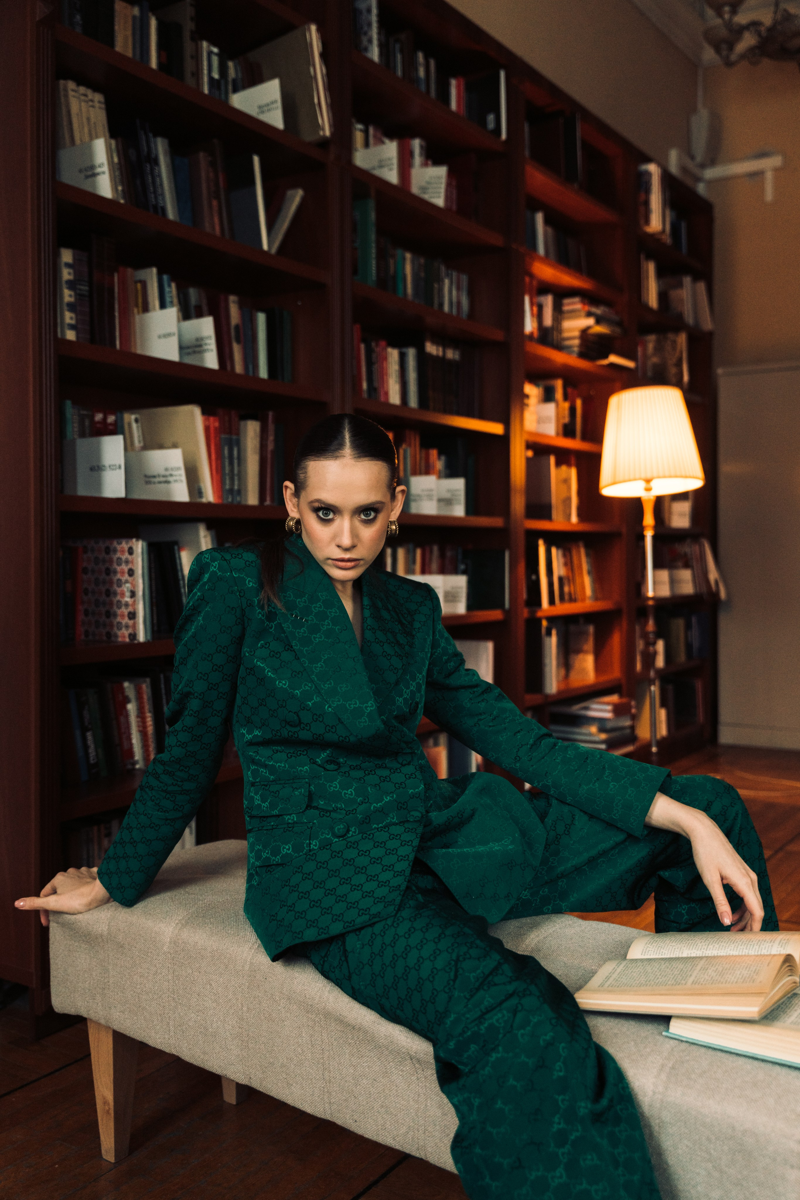 Moscow library. VISUAL ARTIST · KRONGAUZ ANASTASIA