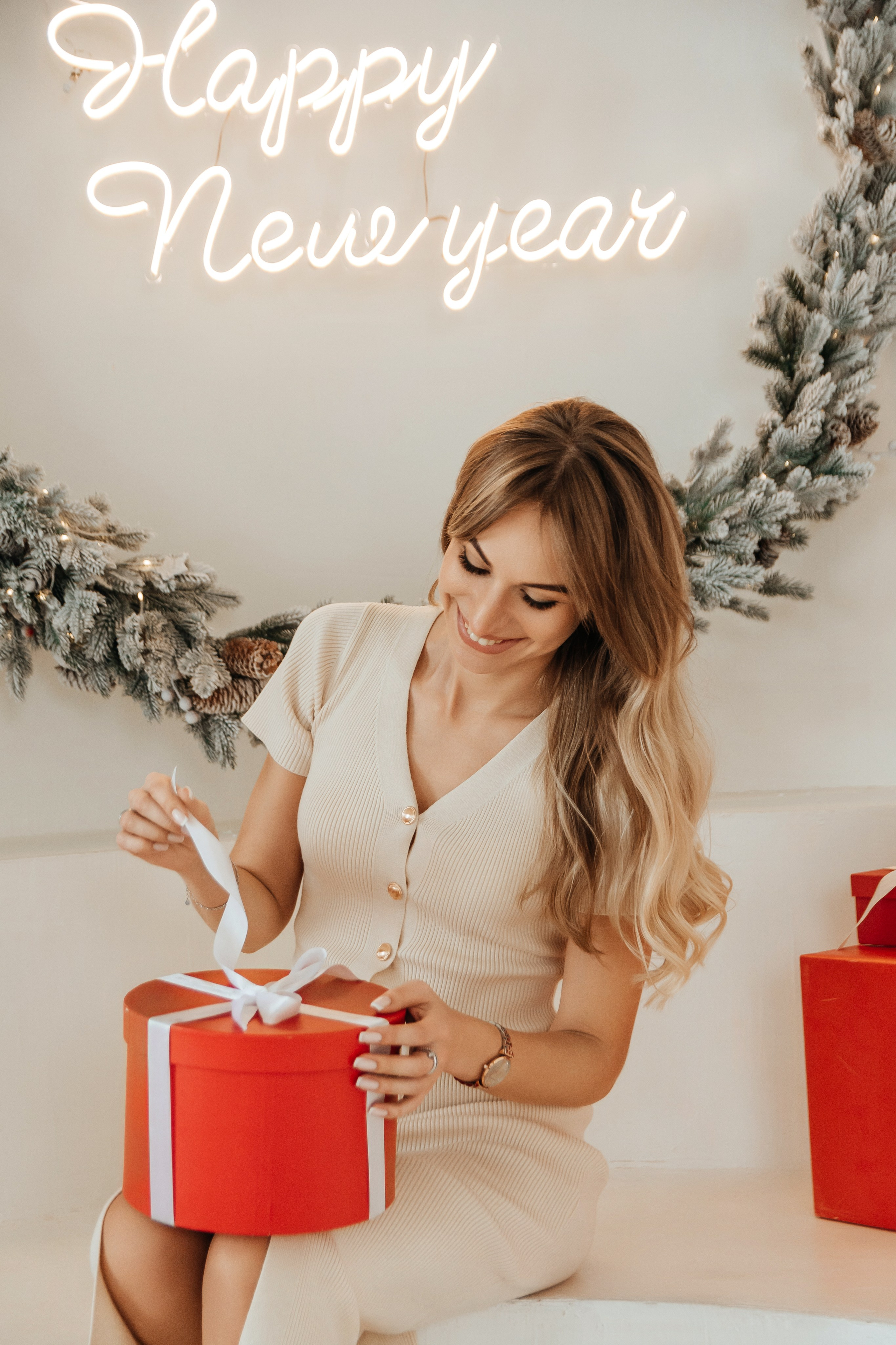 Новогодняя фотосессия Юля, Ярослав и Ростик. Семейный и детский фотограф Кущ Наташа