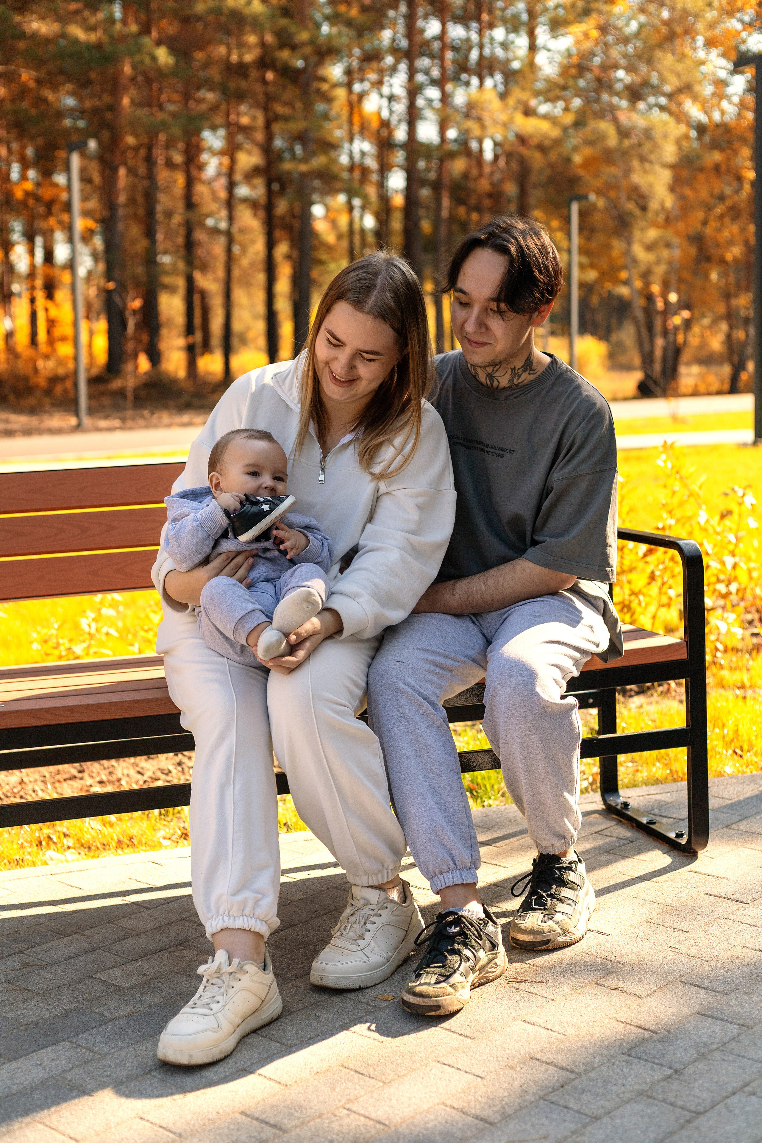 Семейная осенняя фотосессия. Фотограф Ангарск Александра Зарубина