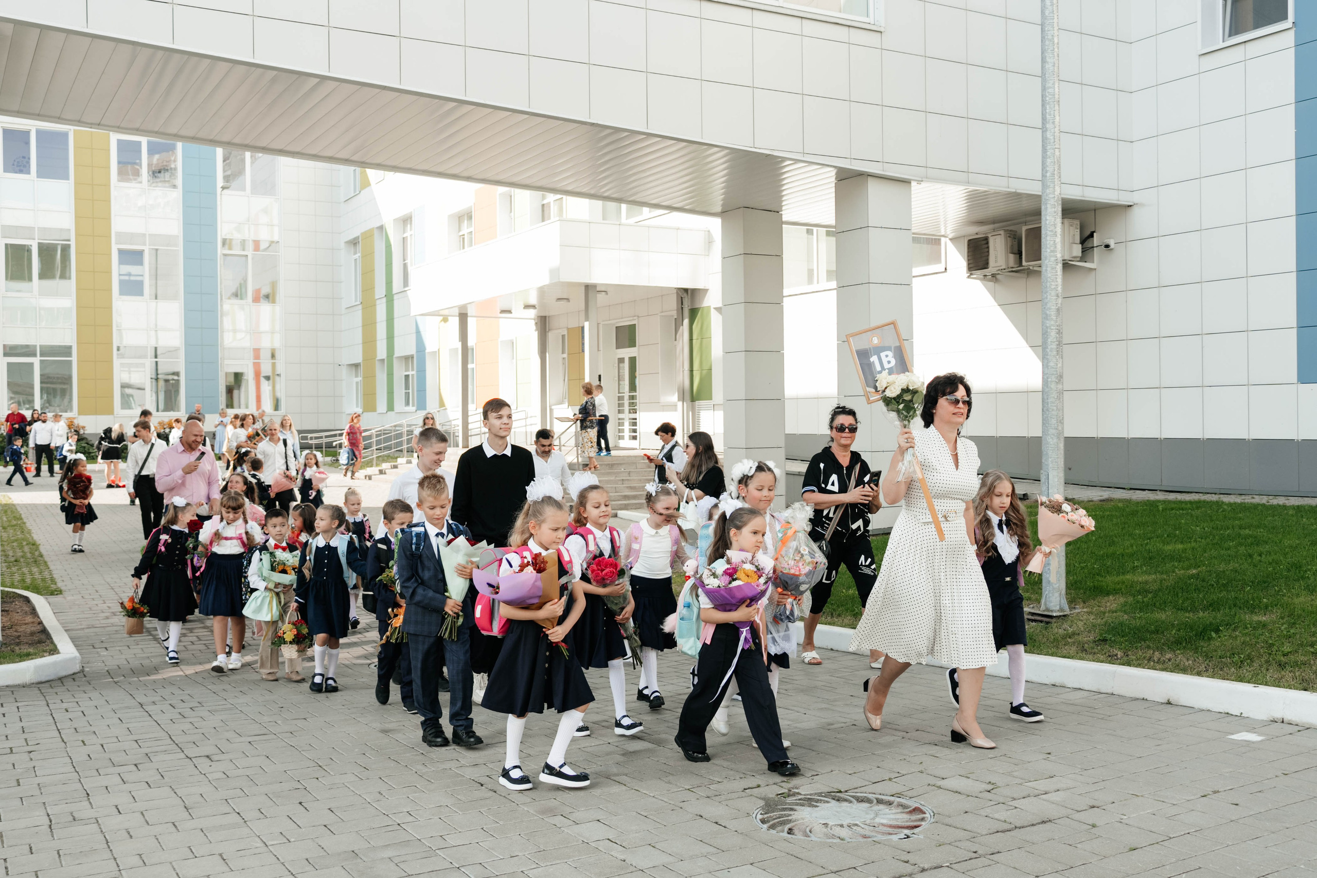 1 сентября, 1-й класс. Свадебный фотограф Москва Александра Аверкова