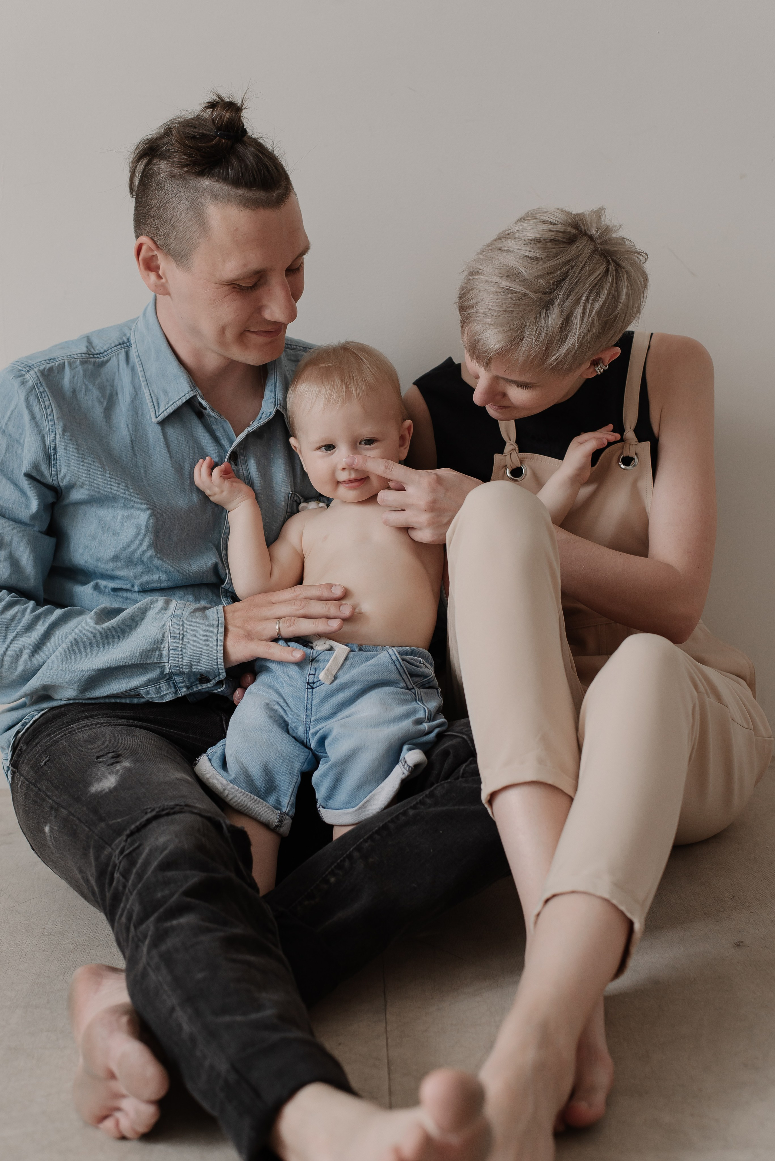 Родион, Ольга и Елисей. Портретный фотограф Ксения Люндовская