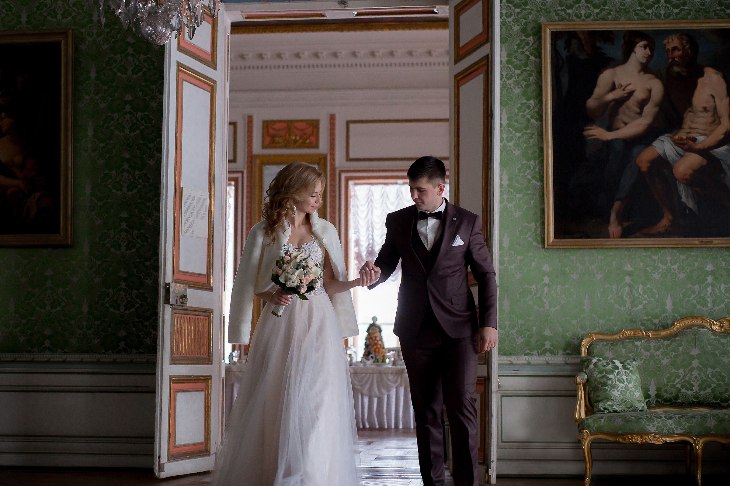 Свадьба в Кусково. Свадебный Семейный Репортажный фотограф в Москве