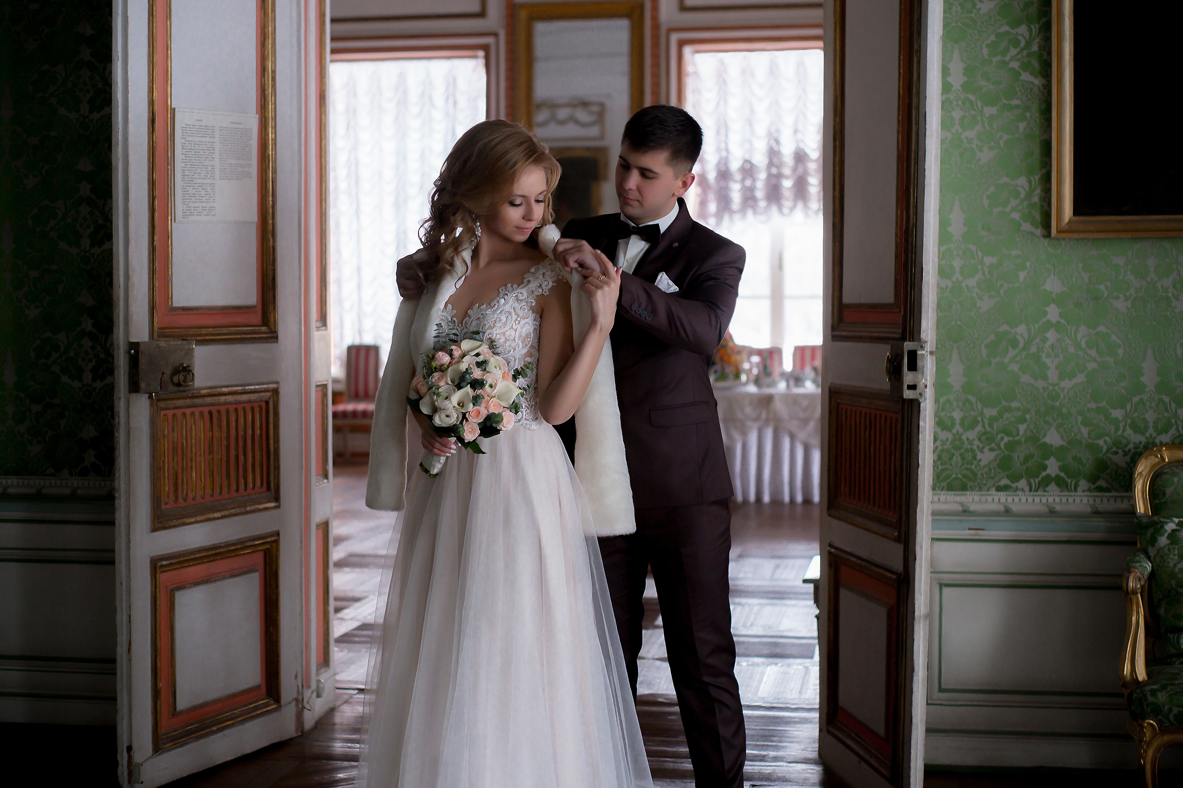 Свадьба в Кусково. Свадебный Семейный Репортажный фотограф в Москве