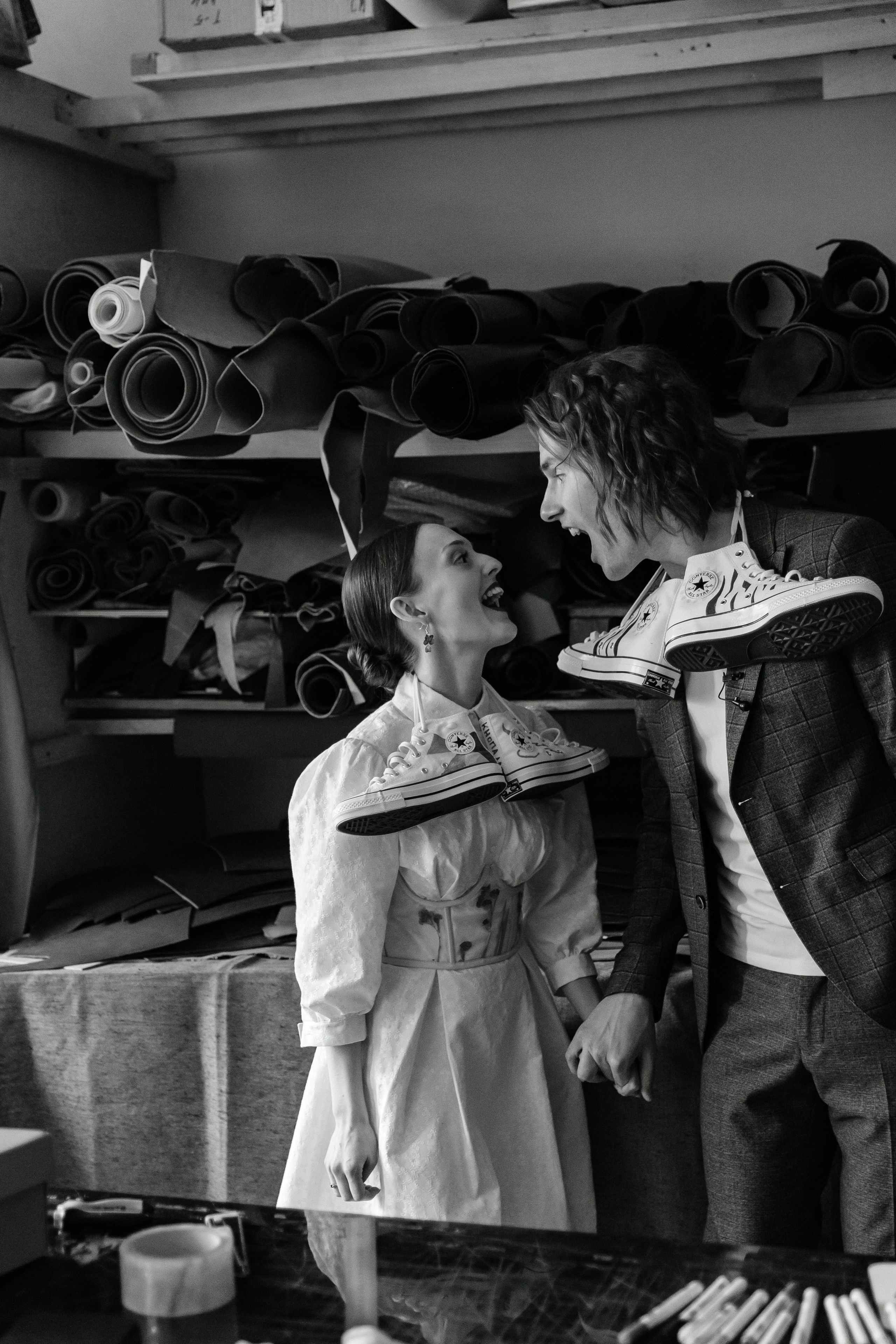 Groom & Bride 2. Stylist and film photographer Anastasia Shlokova