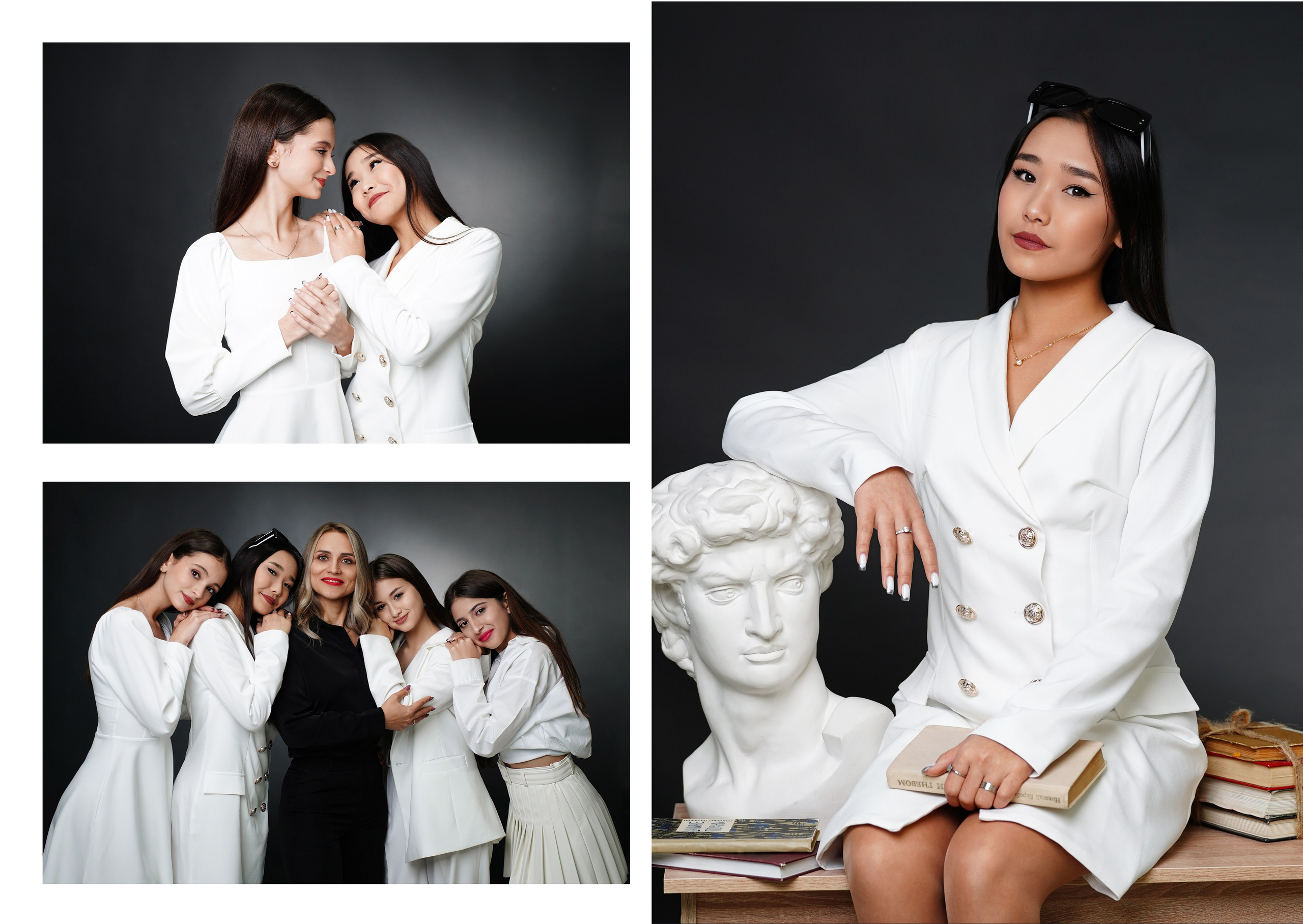 Черно-белый стиль. MEMENTO.Выпускные альбомы, школьные, юбилейные и другие книги. Ростов-на-Дону