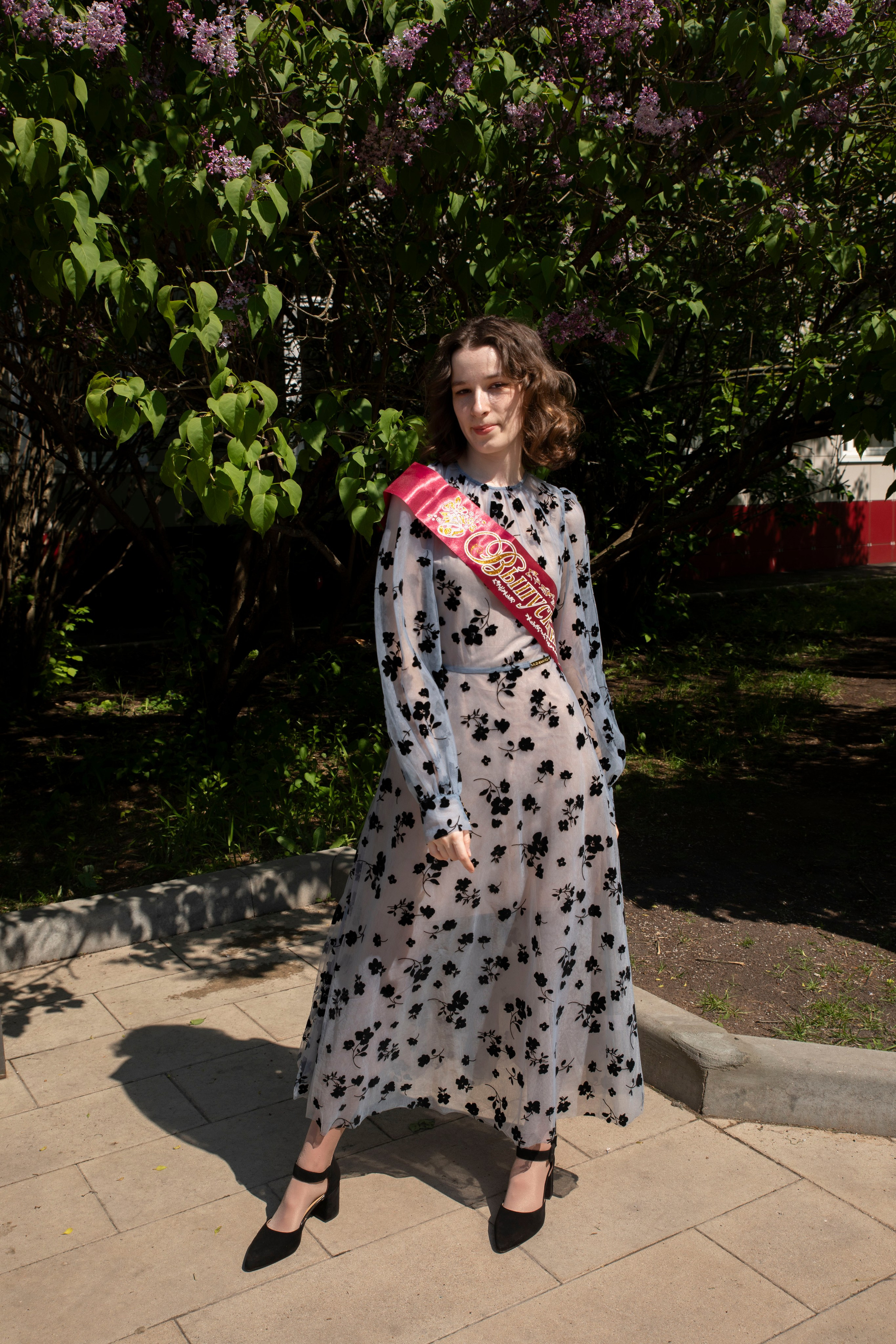 Последний звонок Школа Баренбаума 1517. Фотограф в Москве Яна Полосина