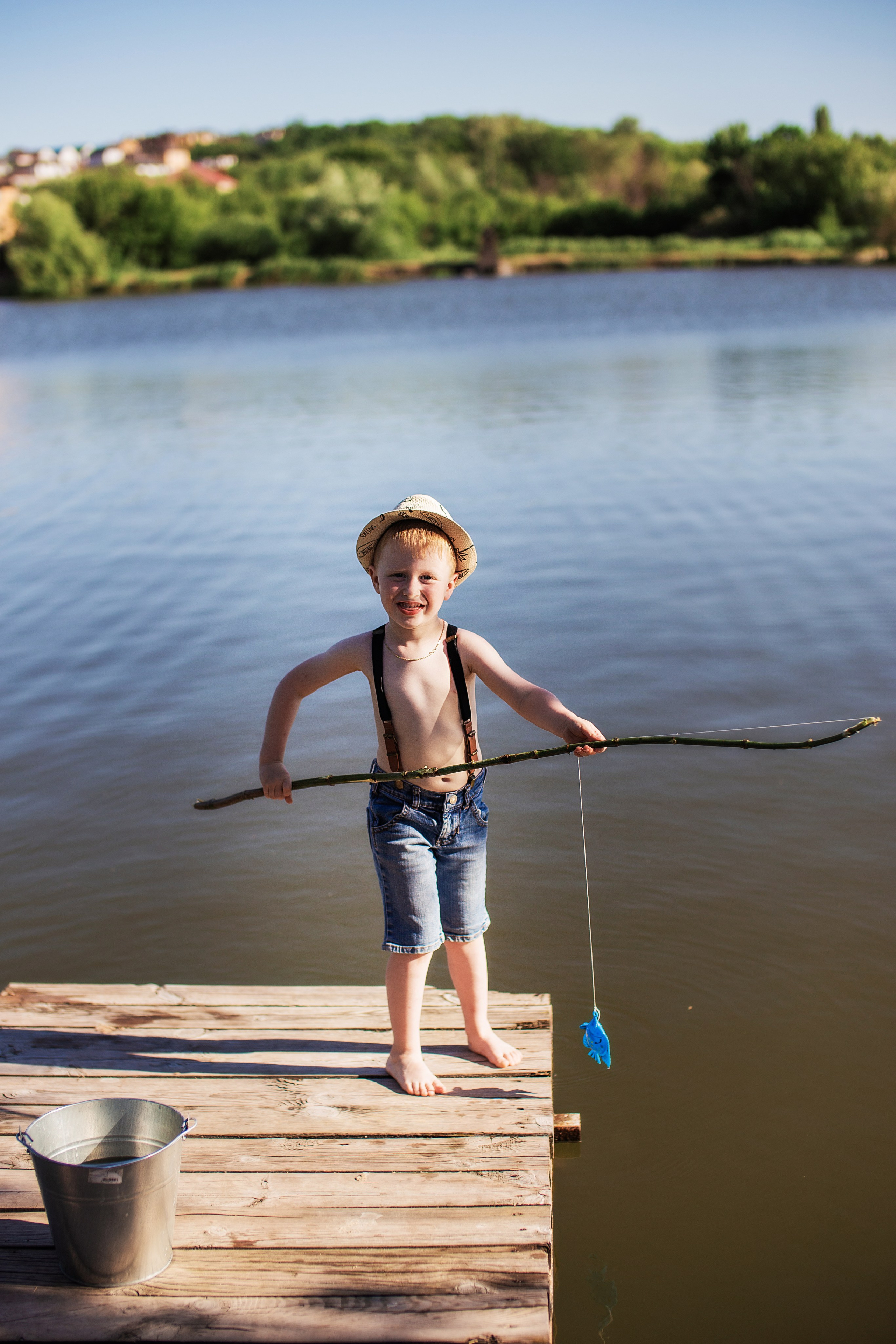 На рыбалке. Семейный фотограф в Саратове