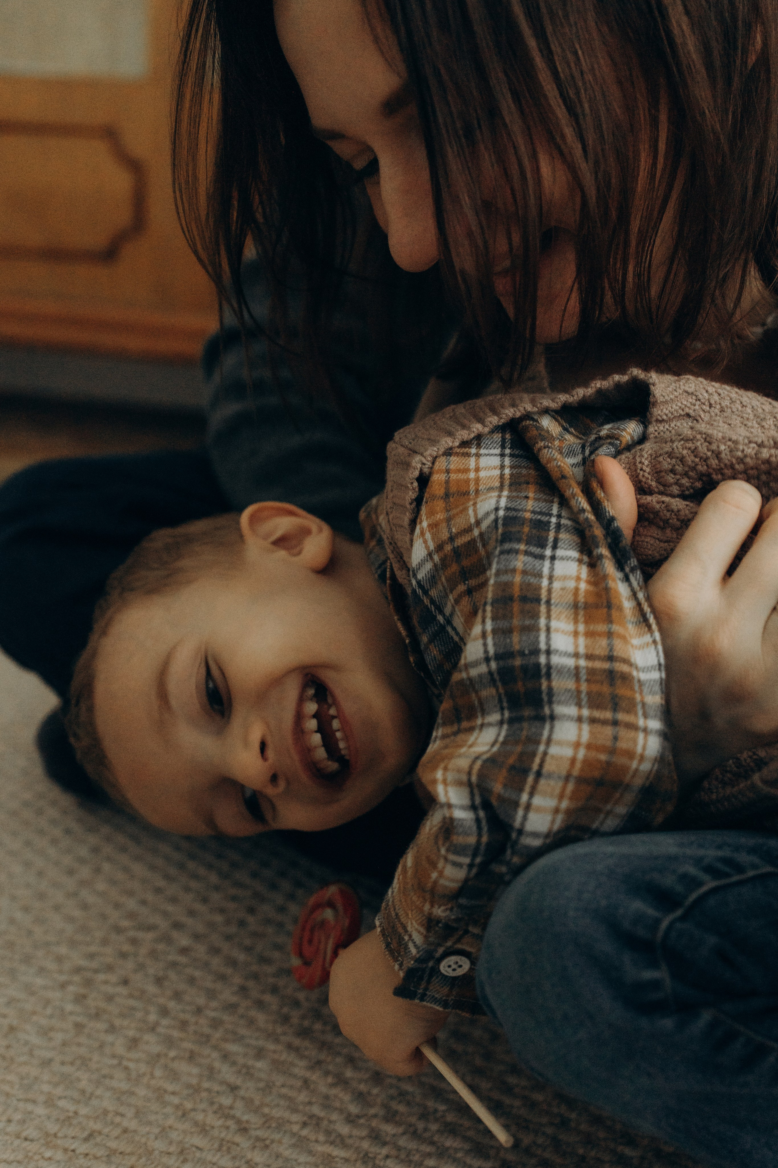 Домашняя история большой семьи. Семейный фотограф Москва Юлиана Фетисова