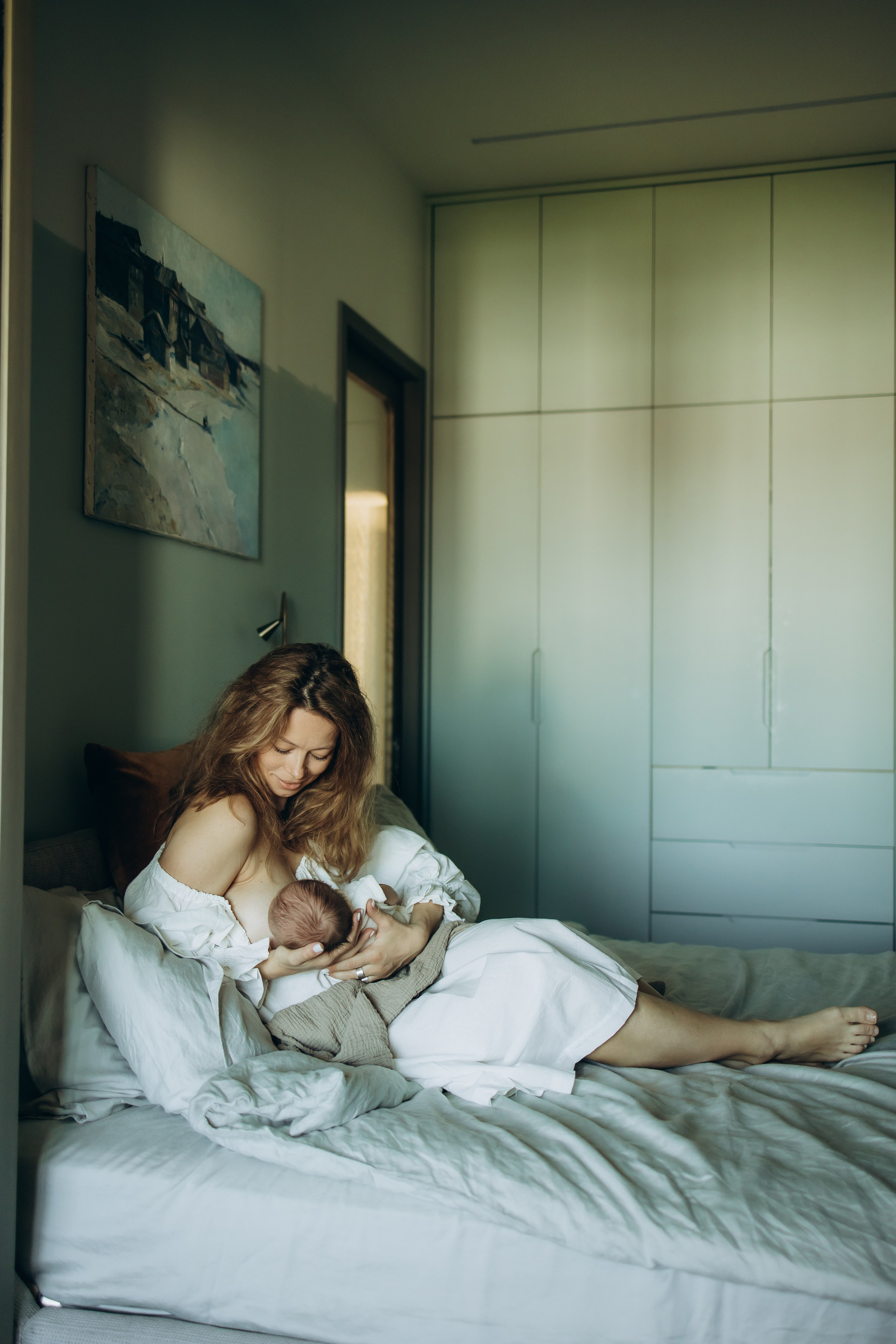 Первые дни дома. Семейный фотограф Москва Юлиана Фетисова