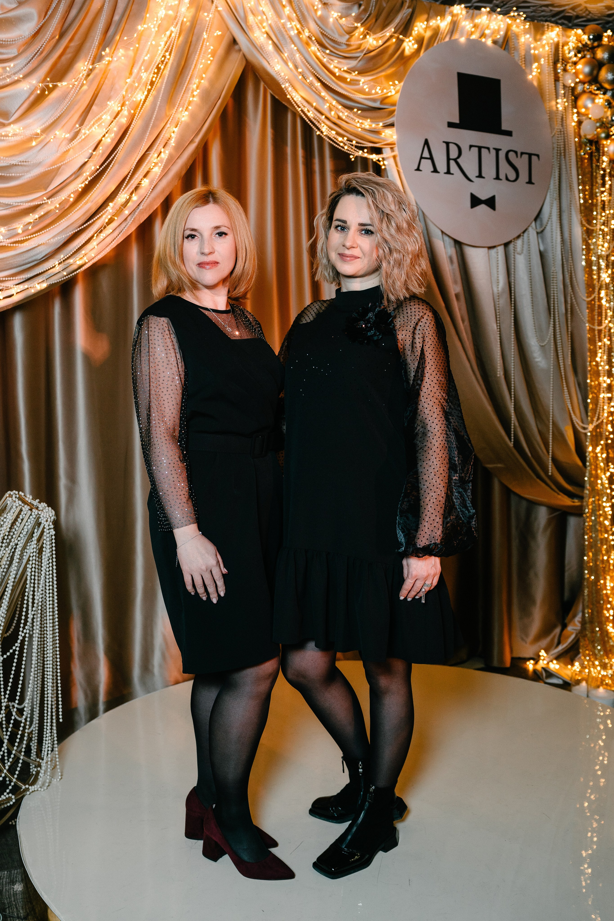 Новогодний вечер в Артисте. Свадебный и семейный фотограф в Воронеже Анастасия Бойко