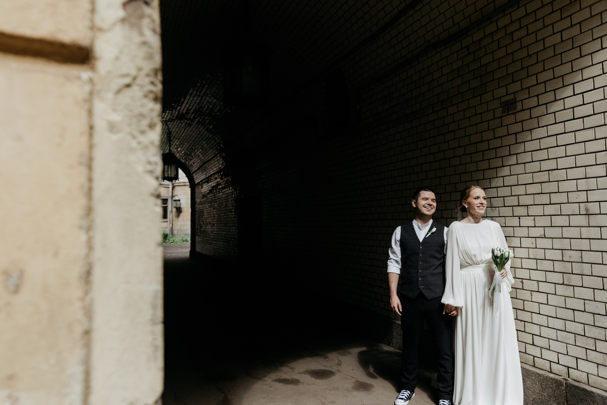 У нас было 2 дня, 2 радуги, 2 времени года и одна любовь. Свадебный фотограф в Санкт-Петербурге