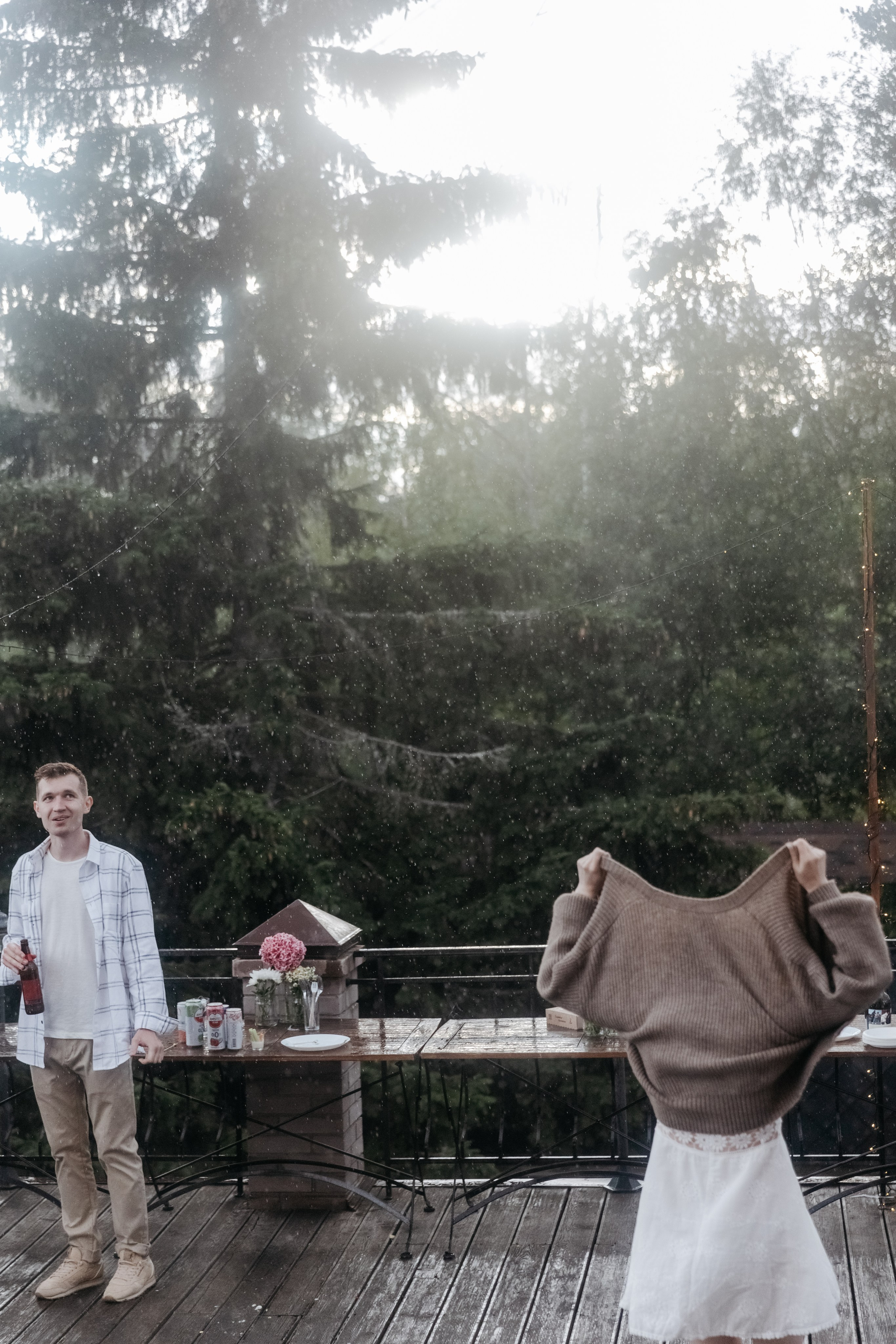 У нас было 2 дня, 2 радуги, 2 времени года и одна любовь. Свадебный фотограф в Санкт-Петербурге