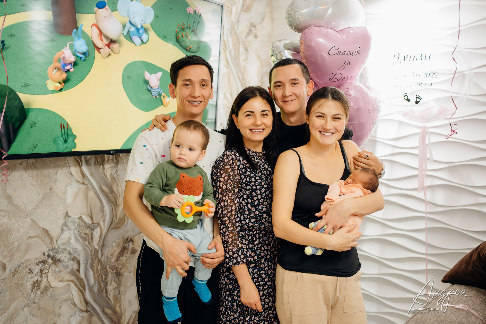 Выписка Эмилии👼 Когда папа за множество километров от дома. Свадебный и семейный фотограф в Ростове-на-Дону. Андрей Сайфутдинов