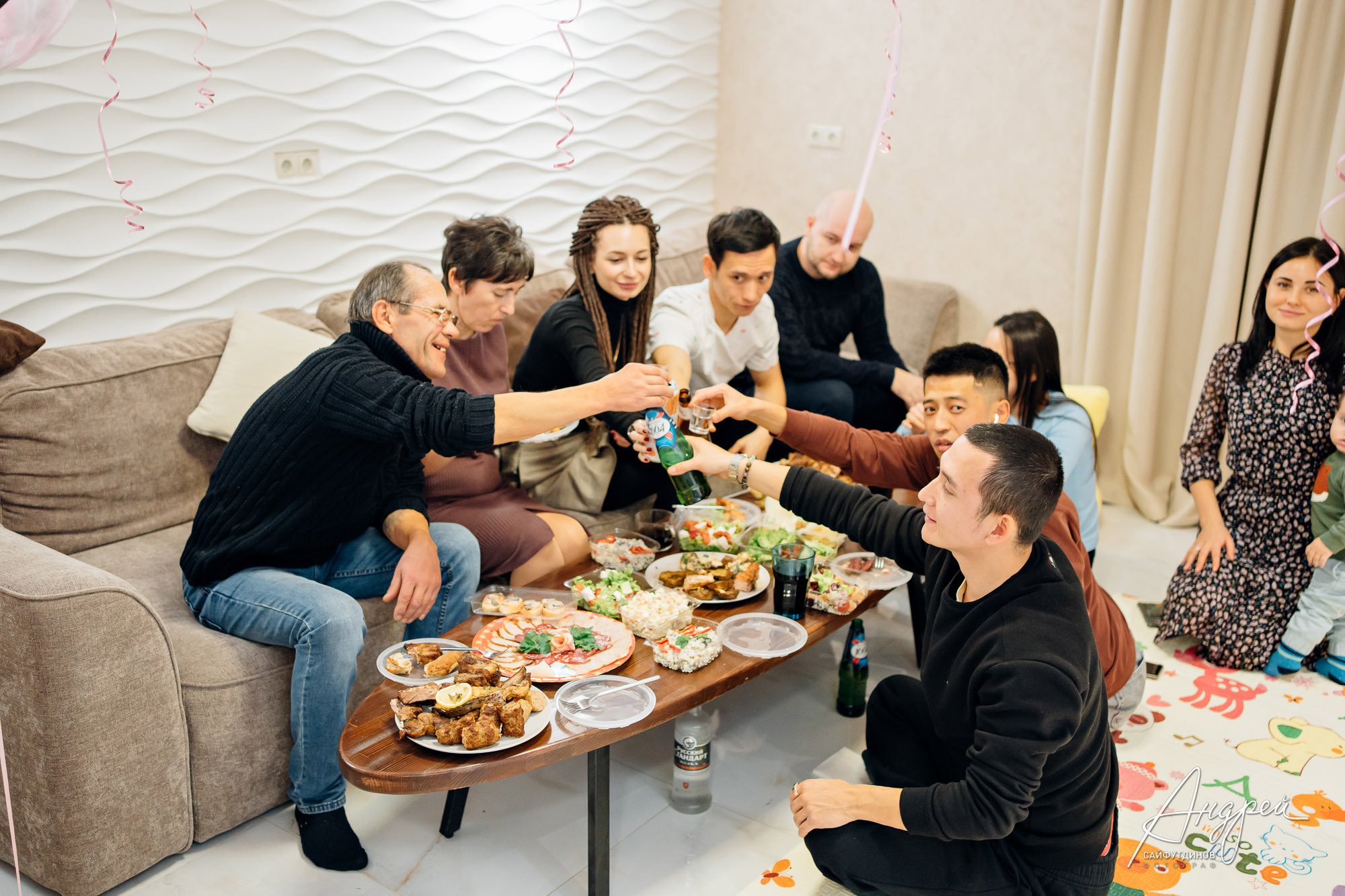 Выписка Эмилии👼 Когда папа за множество километров от дома. Свадебный и семейный фотограф в Ростове-на-Дону. Андрей Сайфутдинов