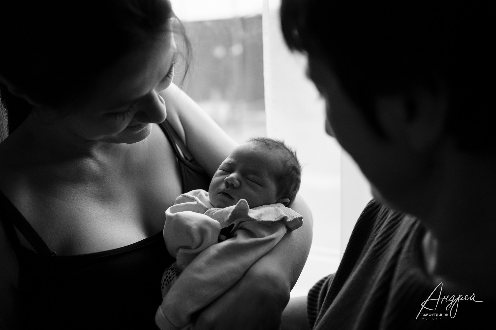 Выписка Эмилии👼 Когда папа за множество километров от дома. Свадебный и семейный фотограф в Ростове-на-Дону. Андрей Сайфутдинов