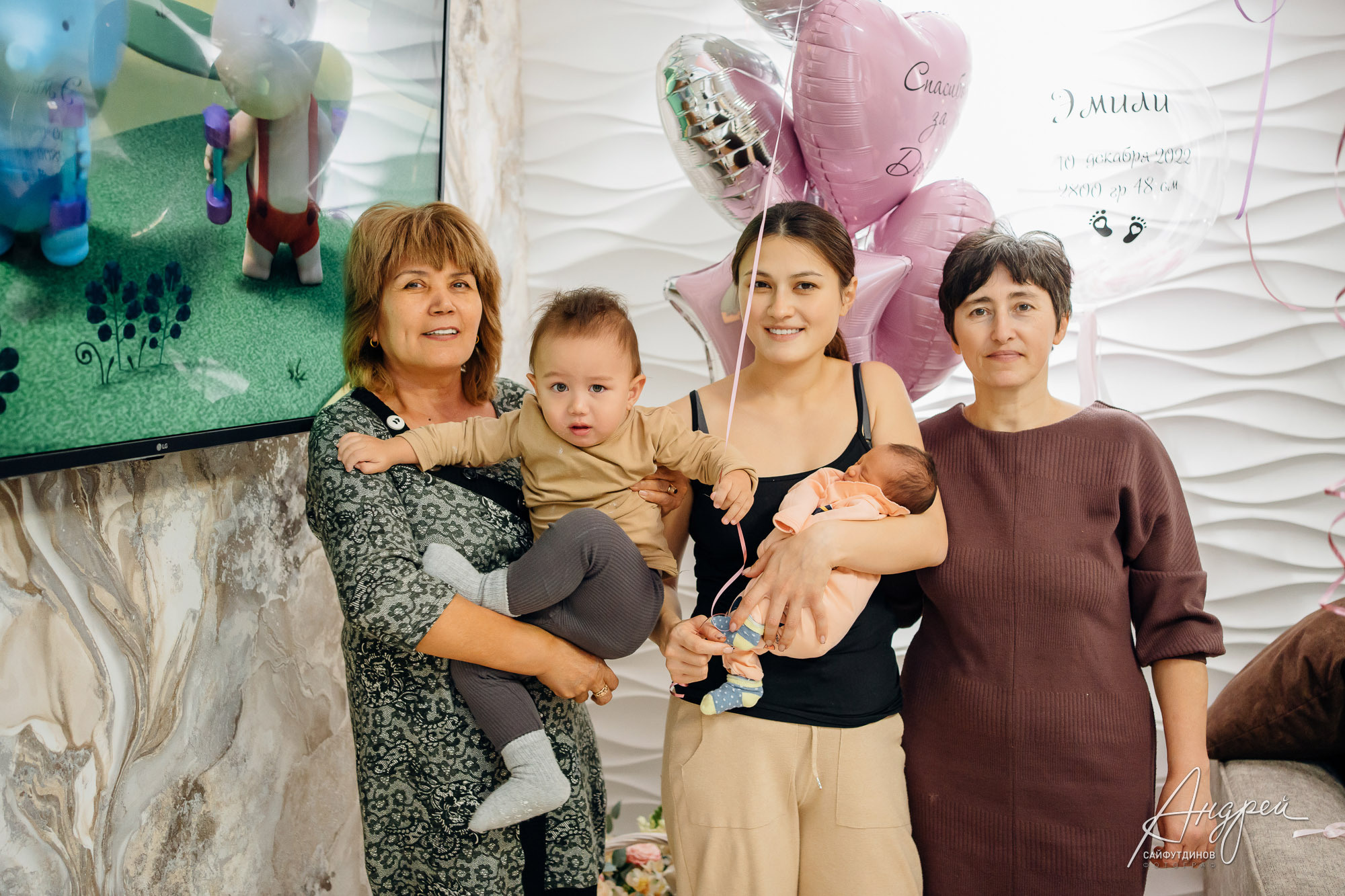 Выписка Эмилии👼 Когда папа за множество километров от дома. Свадебный и семейный фотограф в Ростове-на-Дону. Андрей Сайфутдинов