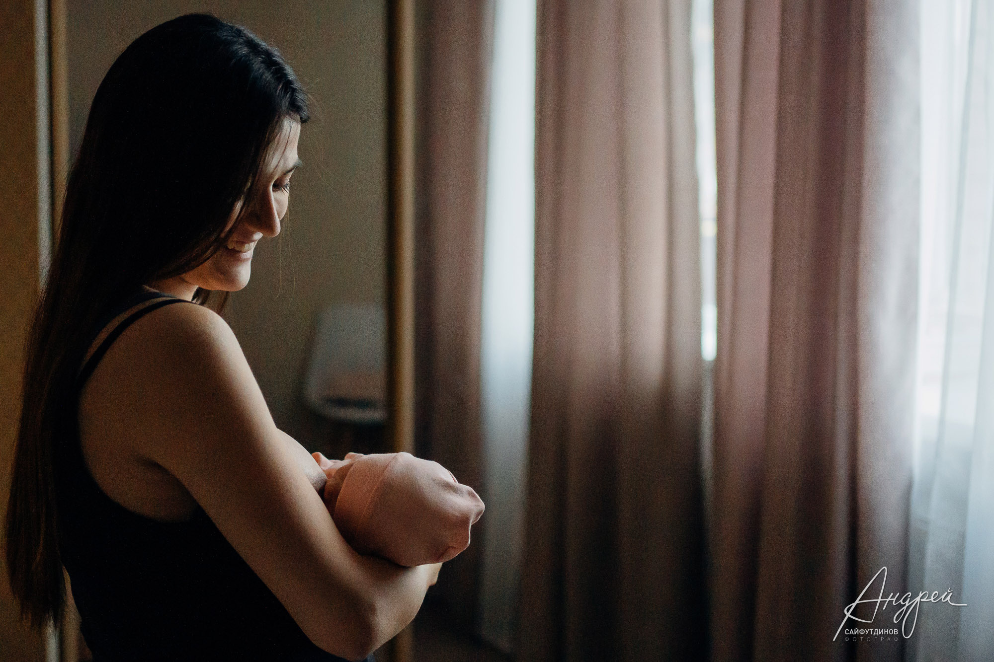 Выписка Эмилии👼 Когда папа за множество километров от дома. Свадебный и семейный фотограф в Ростове-на-Дону. Андрей Сайфутдинов