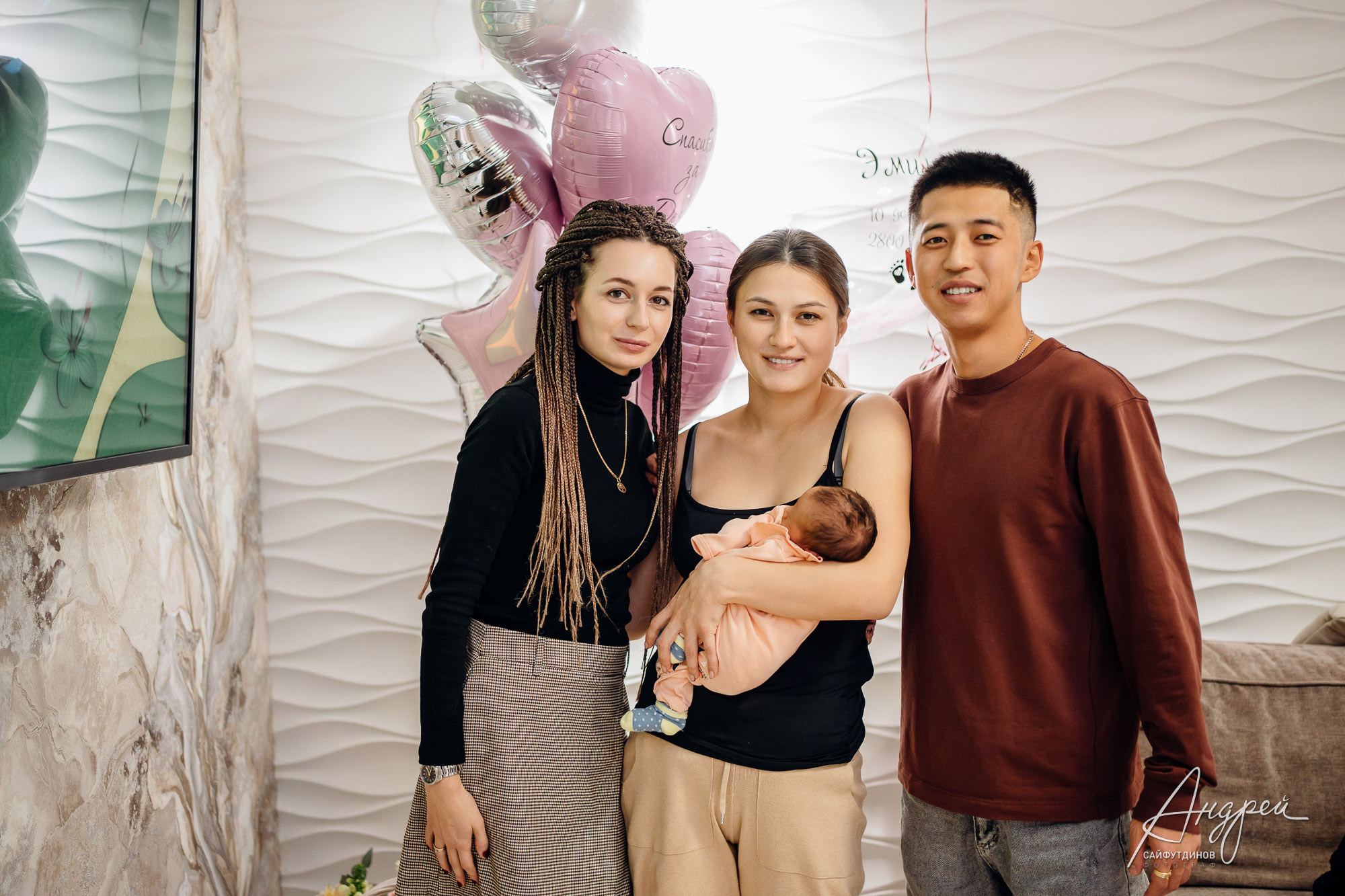 Выписка Эмилии👼 Когда папа за множество километров от дома. Свадебный и семейный фотограф в Ростове-на-Дону. Андрей Сайфутдинов