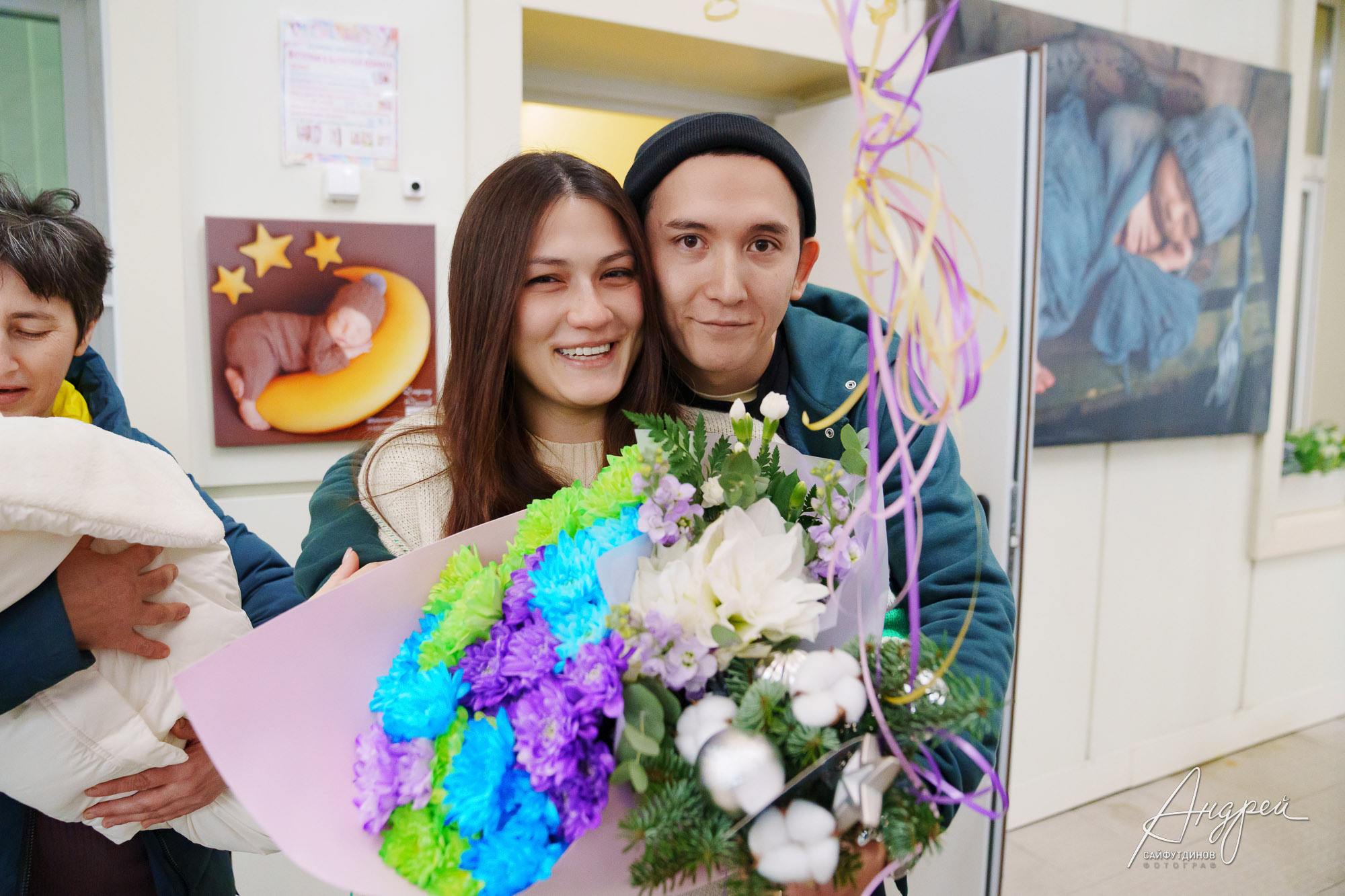 Выписка Эмилии👼 Когда папа за множество километров от дома. Свадебный и семейный фотограф в Ростове-на-Дону. Андрей Сайфутдинов