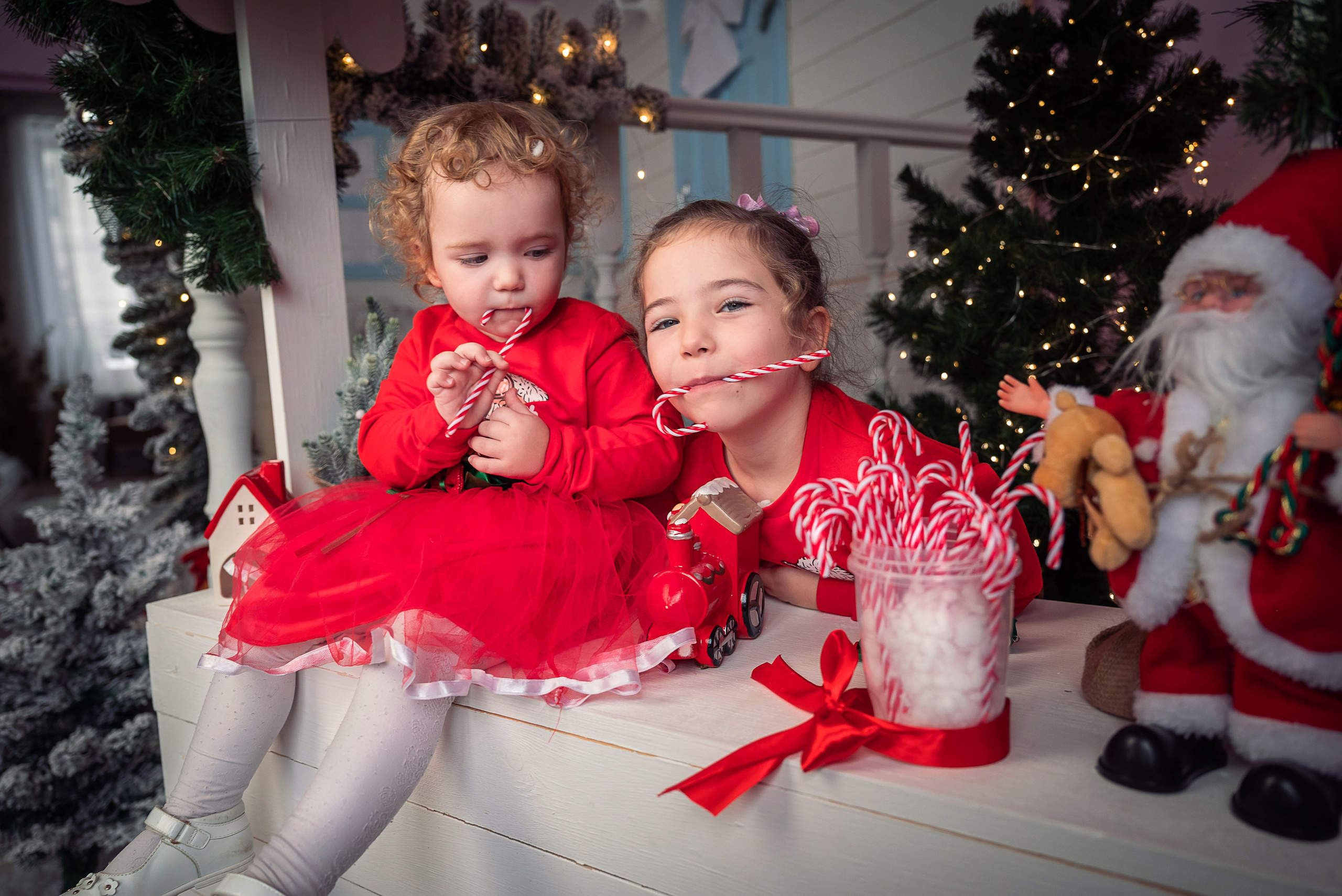 Новый год в студии. Детский и семейный фотограф в Волоколамске Ирина Шарова