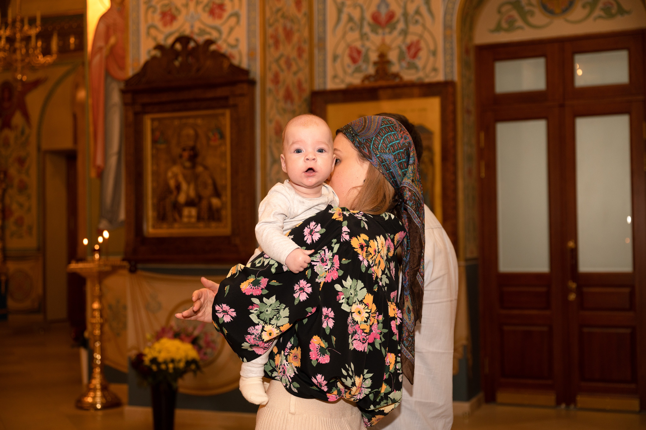 Таинство крещения. Свадебный видеограф в Москве Никонова Анна