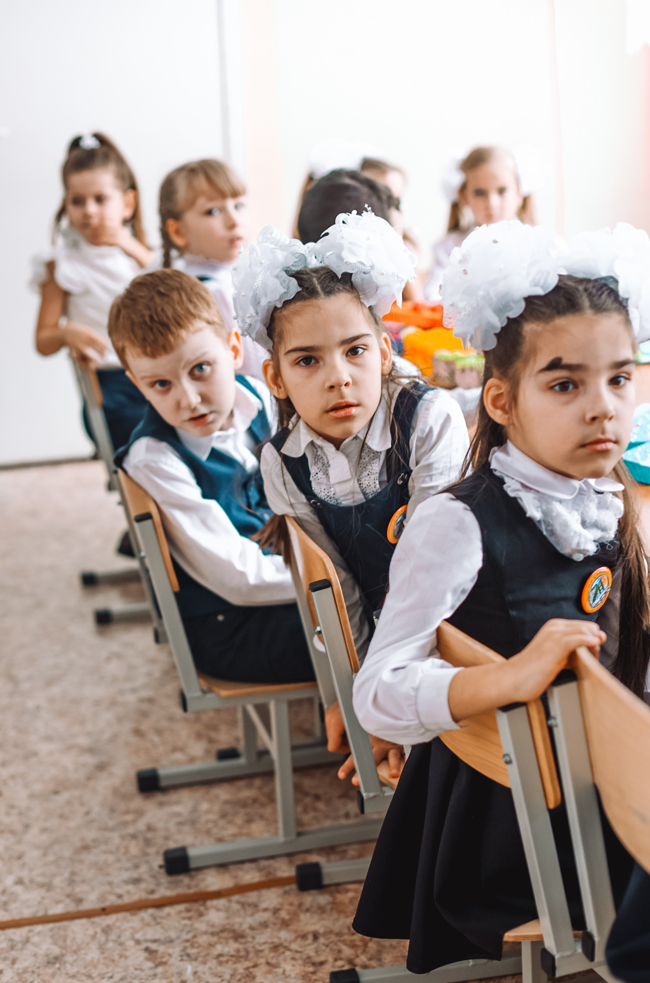 Репортаж. Первоклашки. Профессиональный фотограф В Коломне Люси Львова