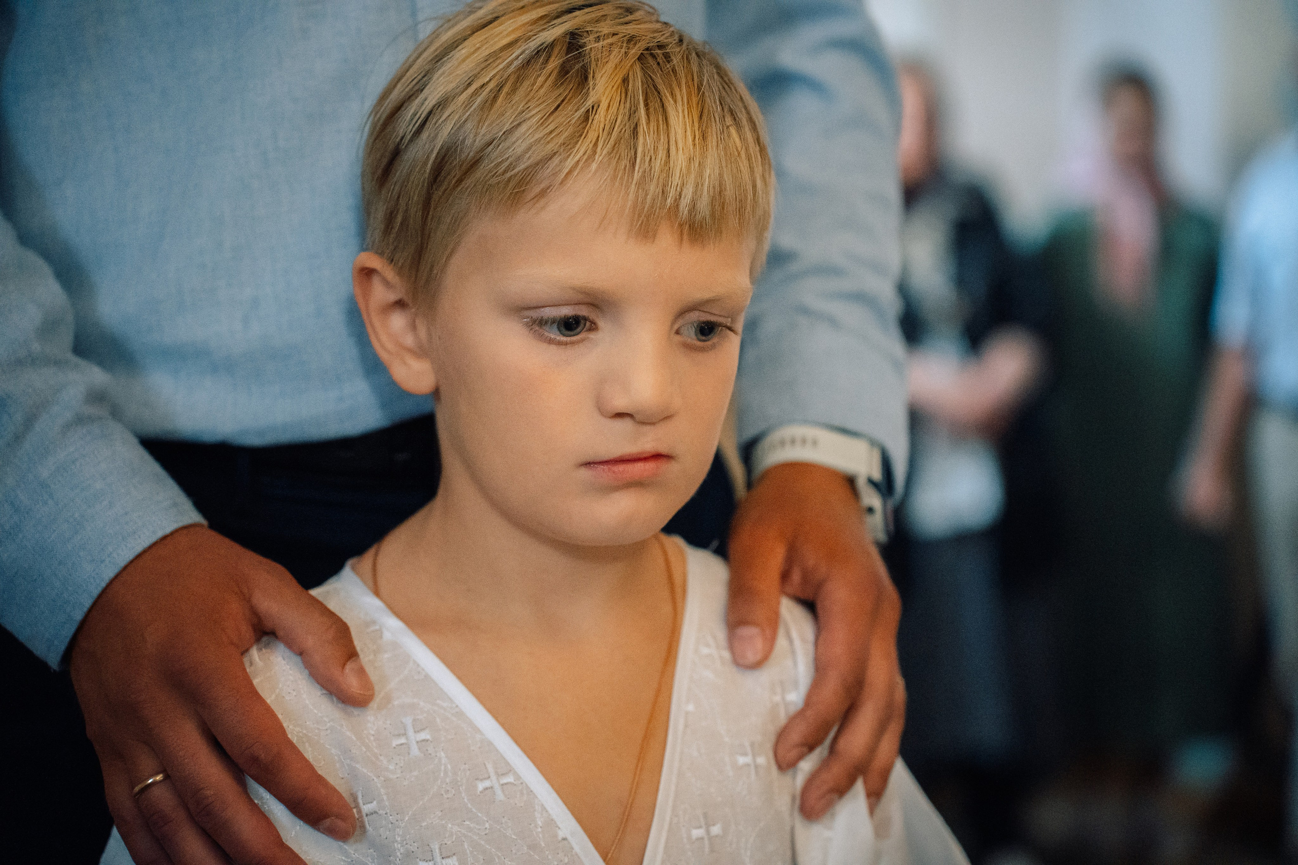 Крещение Марка. Фотограф Казакова Анастасия