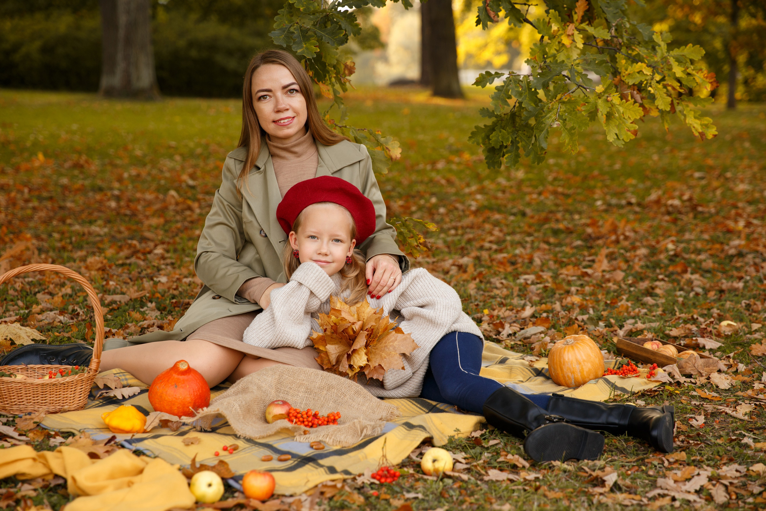 Осень. Александровский парк. Пушкин. Детский и Семейный фотограф в Санкт-Петербурге