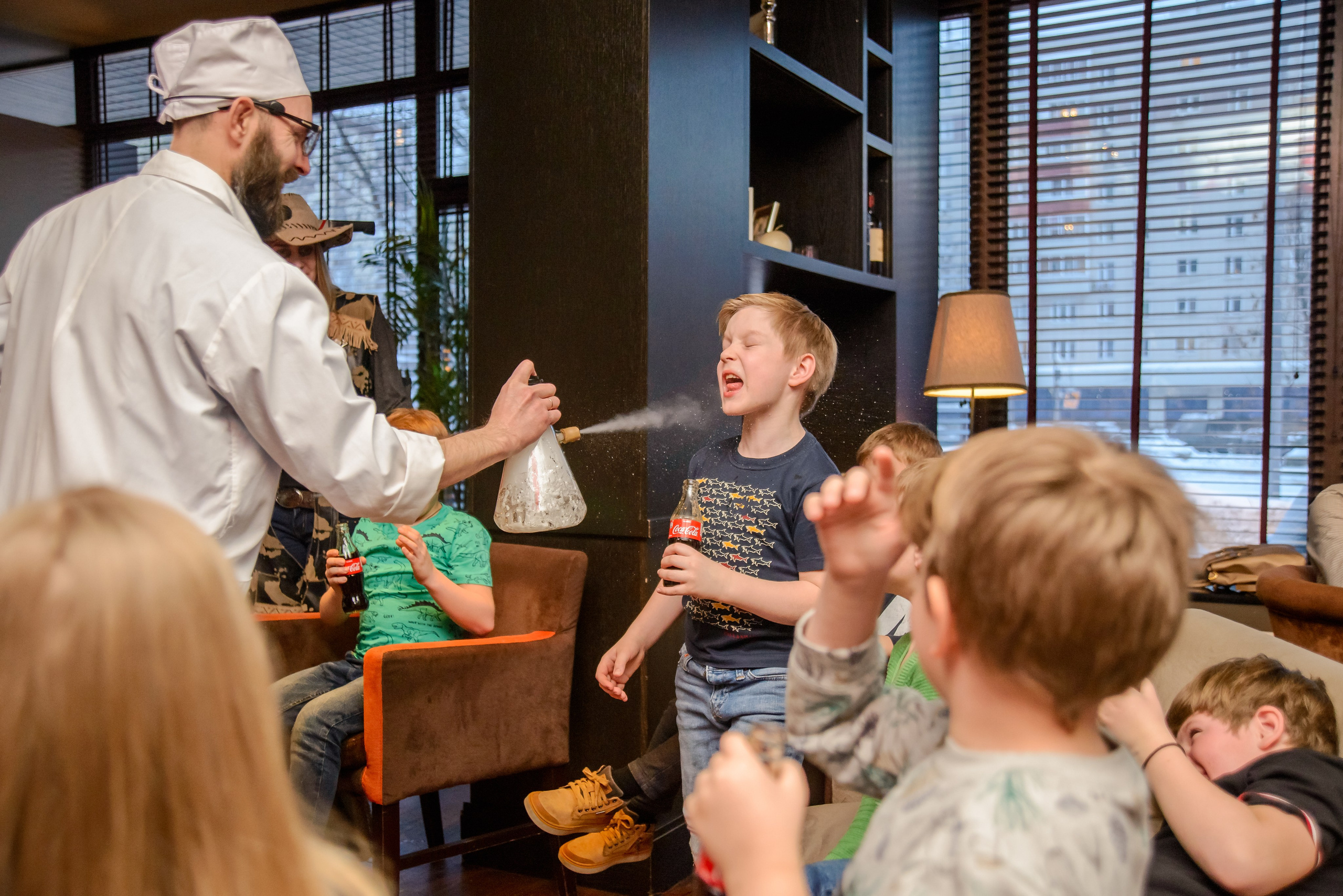 Детский день рождения в ресторане