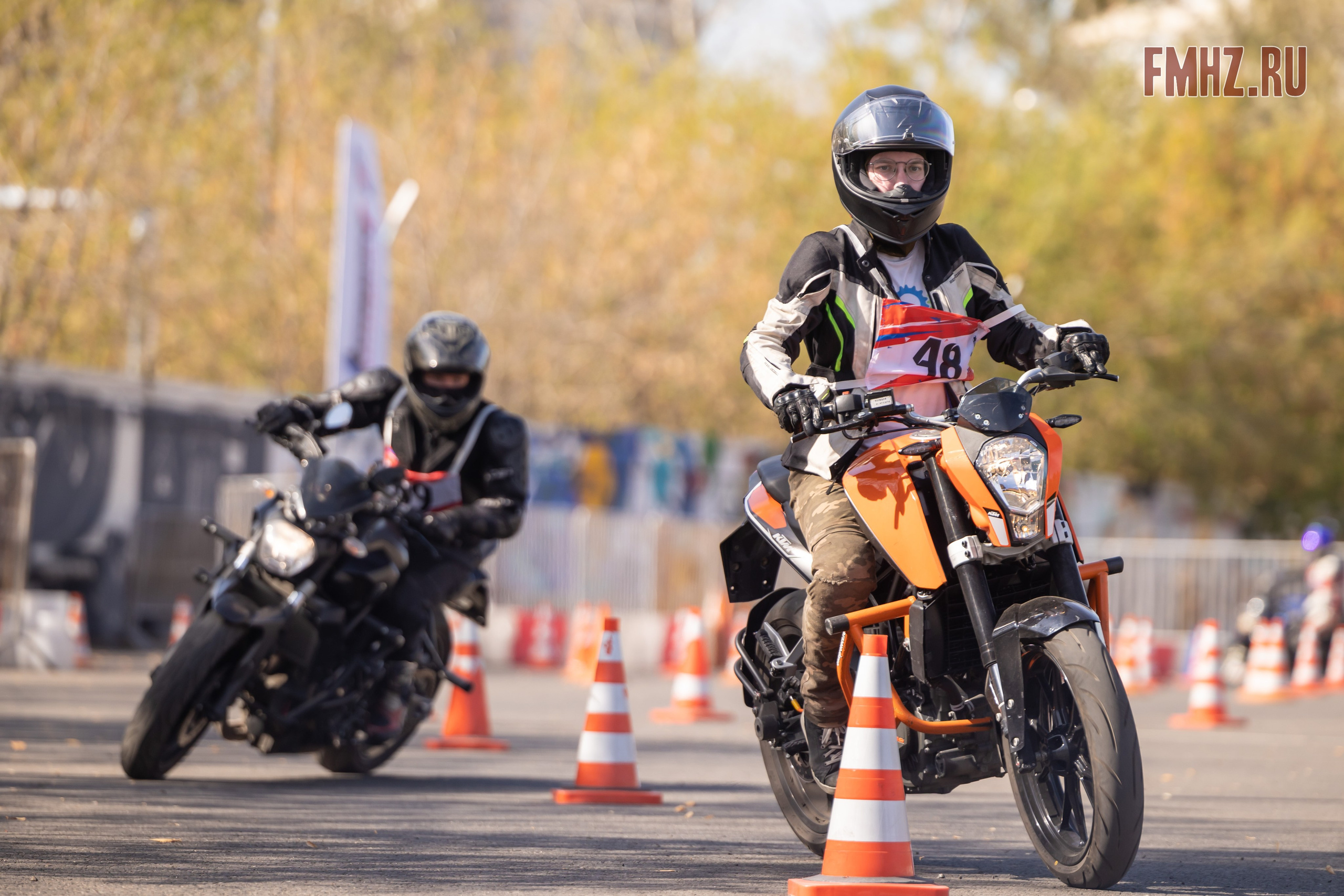 Соревнования по мотоджимхане на площадке Мосгортранс 15.09.2024. Фотограф Владимир Охрименко