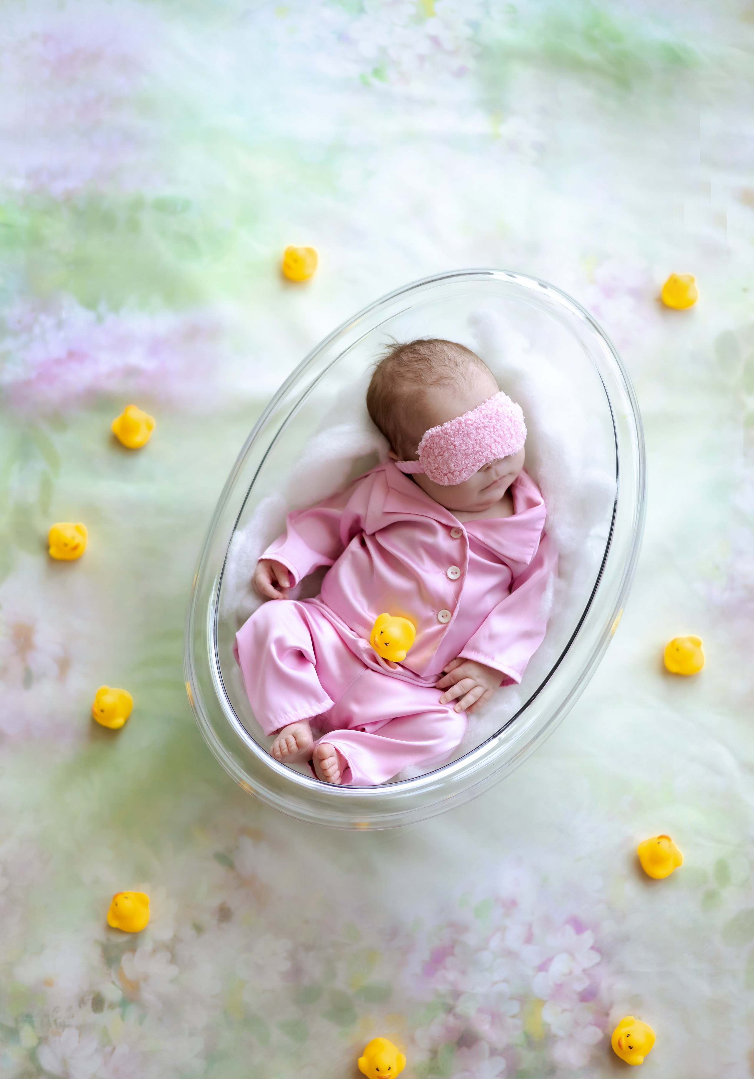 Newborn девочки. Фотограф новорожденных малышей в городе Сочи