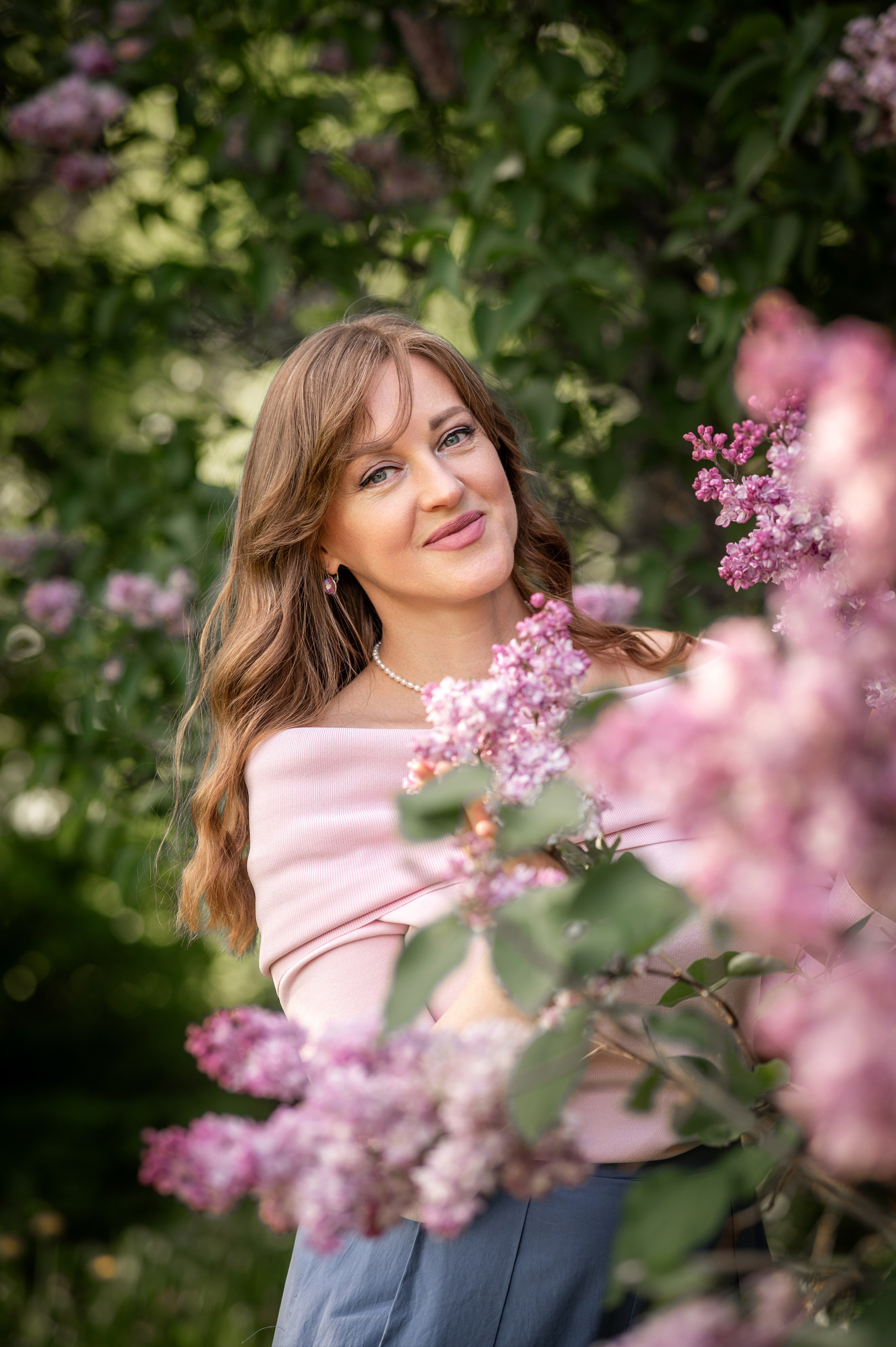 Марина в Сиреневом саду