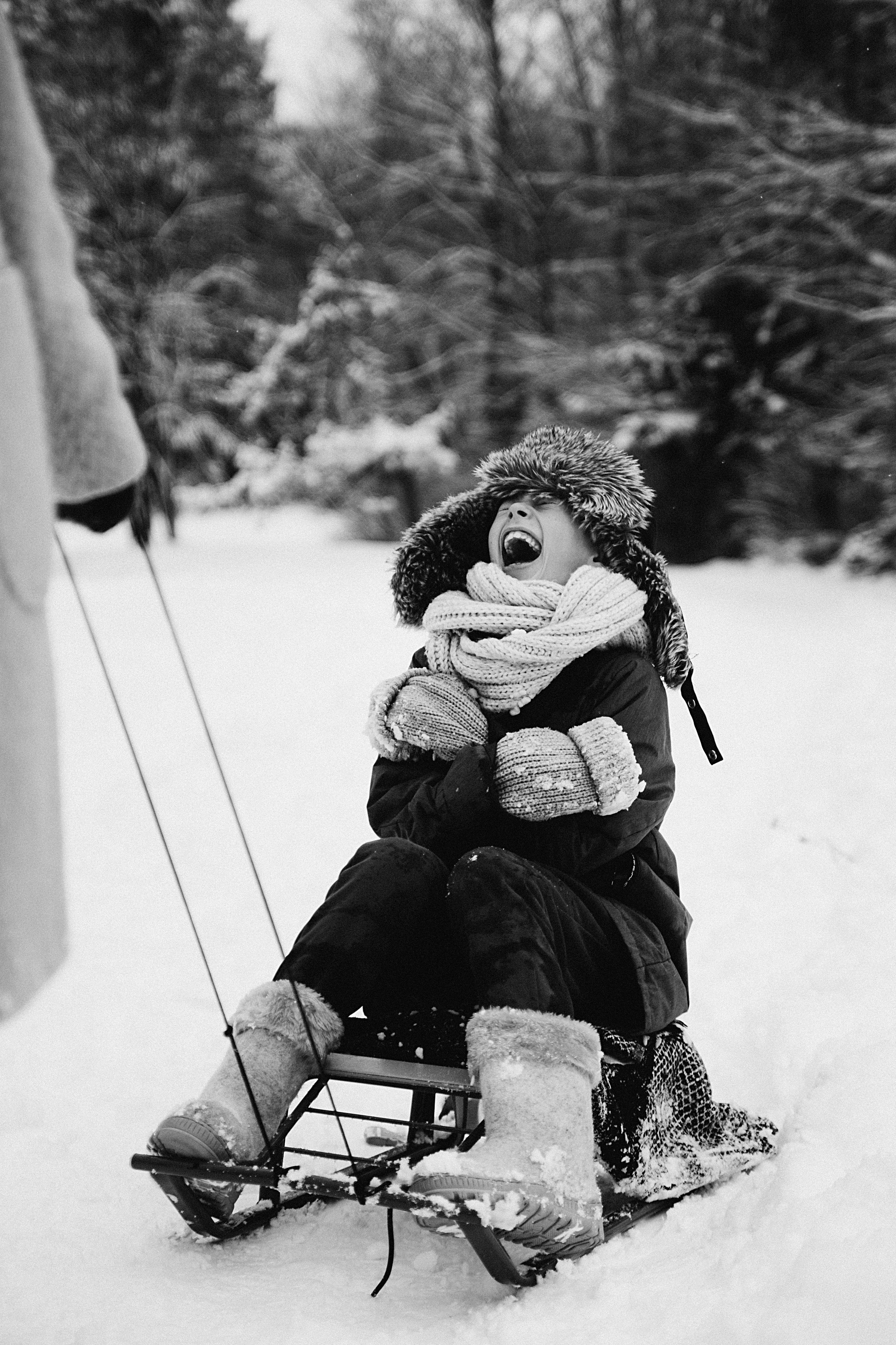 Зимние радости. Репортажный и детский фотограф в Минске