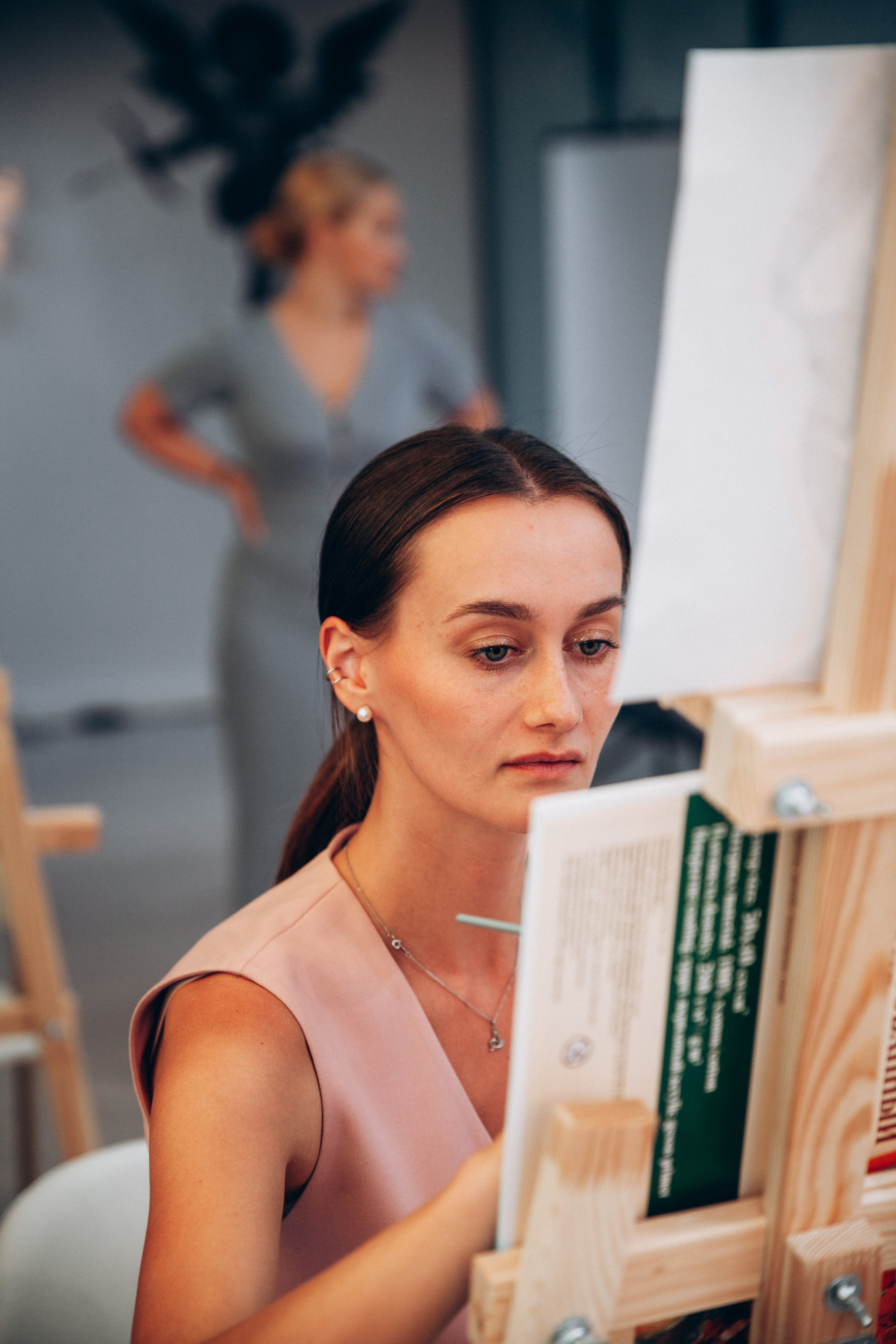 Мастер-класс по живописи. Преподаватель Анна К-К. Репортажный и детский фотограф в Минске