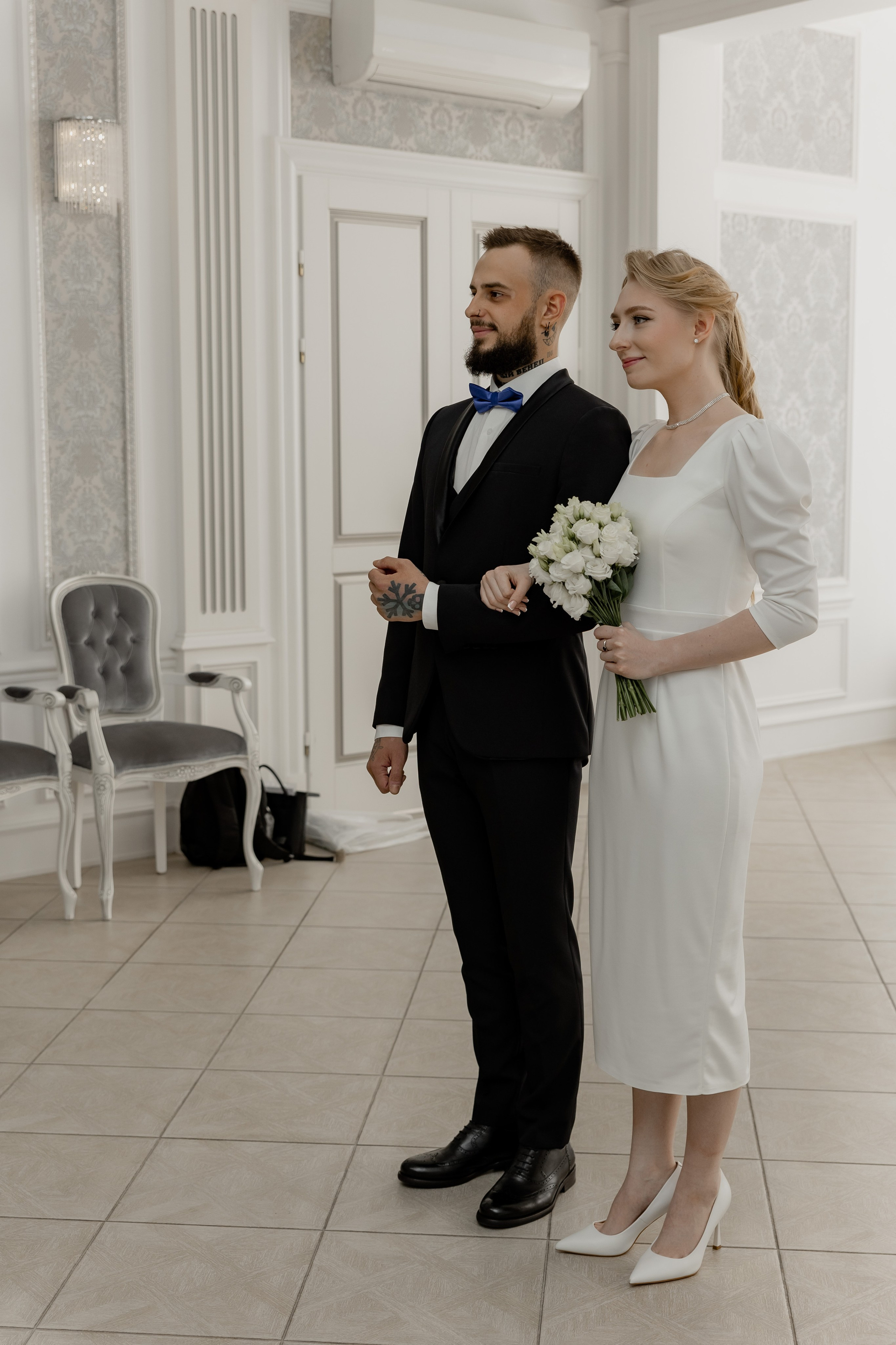 ЗАГС и прогулка лов стори. Свадебный фотограф Калининград