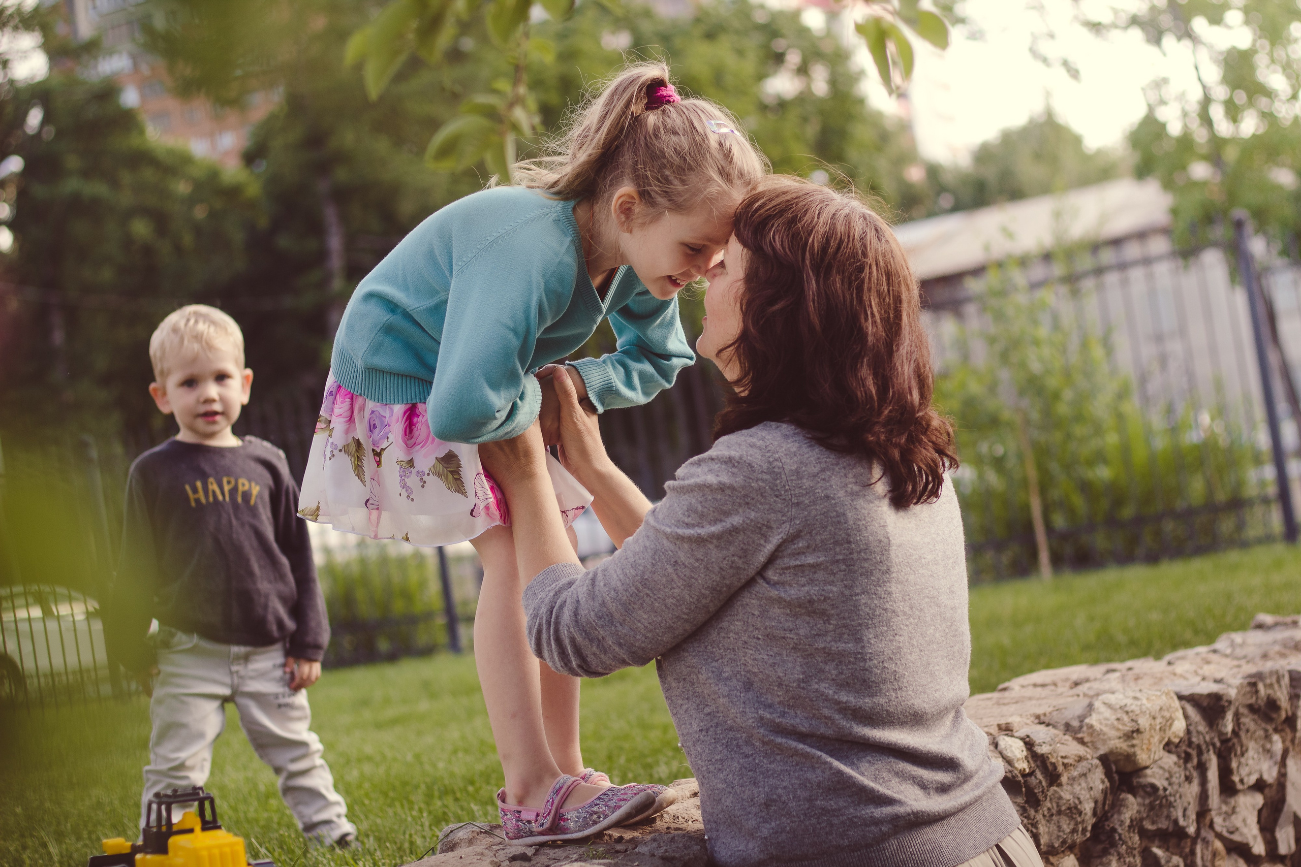 Анна, Настюша и Кирюша. Фотограф Дарина Фельдман