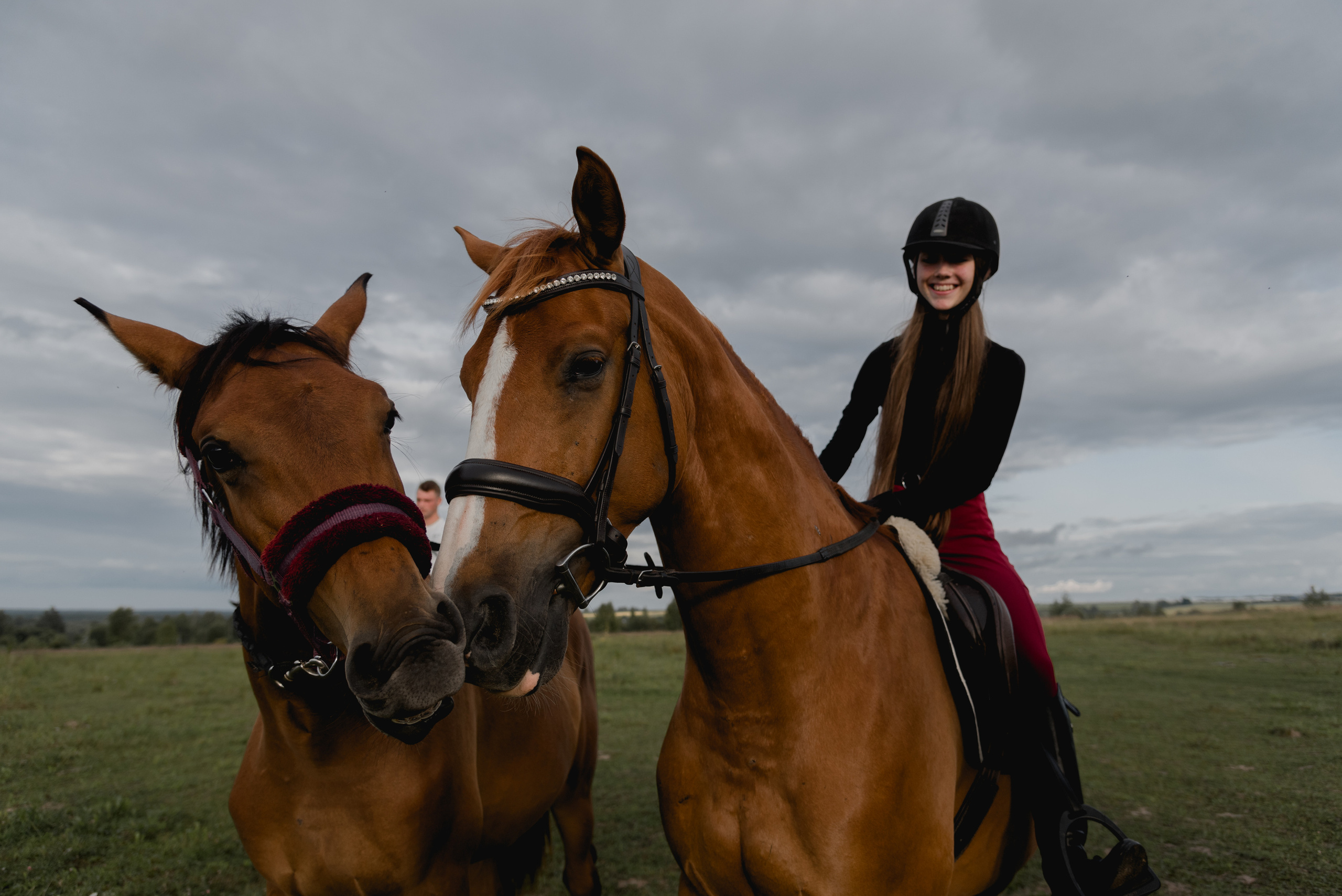 С лошадьми. ФОТОГРАФ СЕРГЕЕВА МАРИЯ