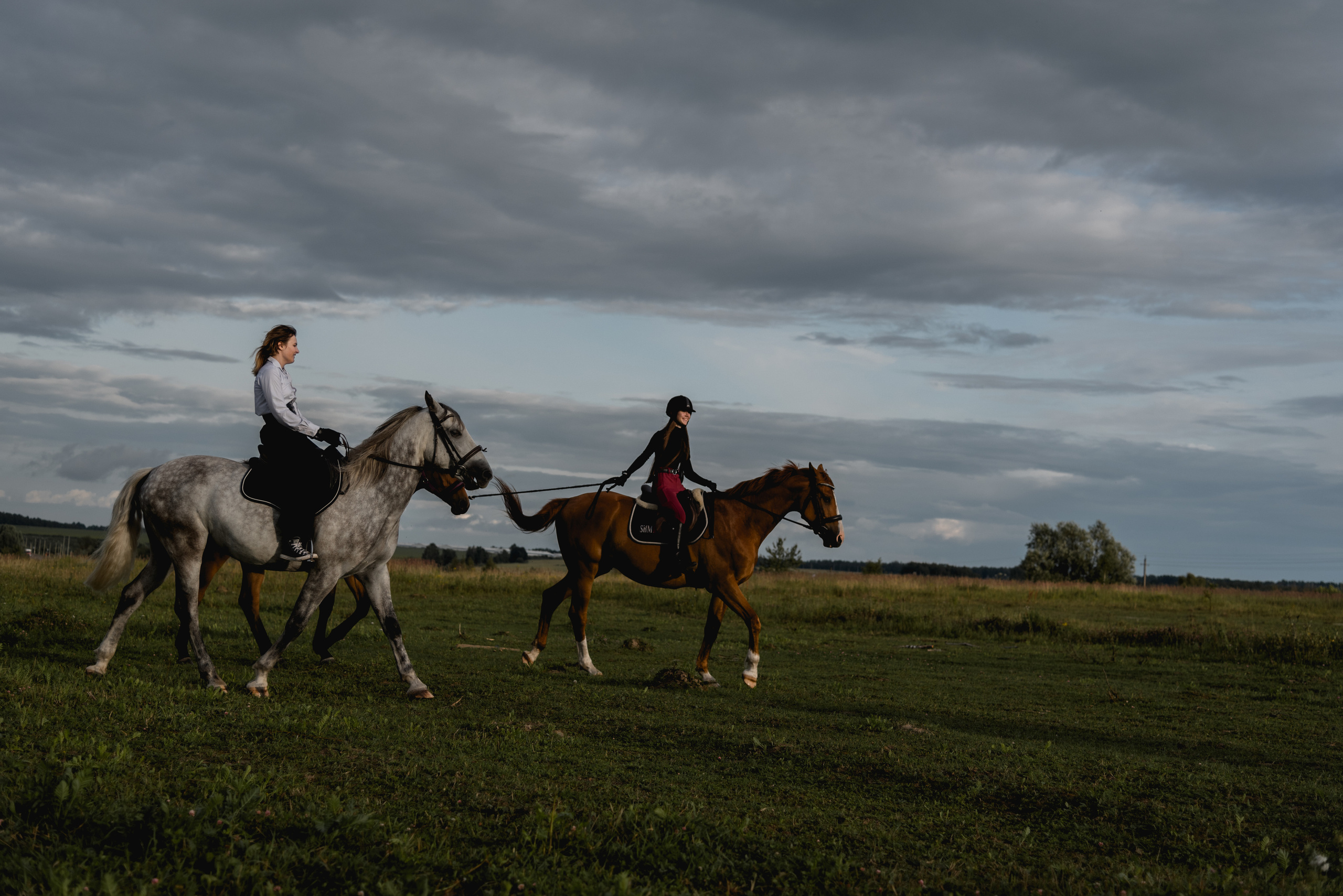 С лошадьми. ФОТОГРАФ СЕРГЕЕВА МАРИЯ