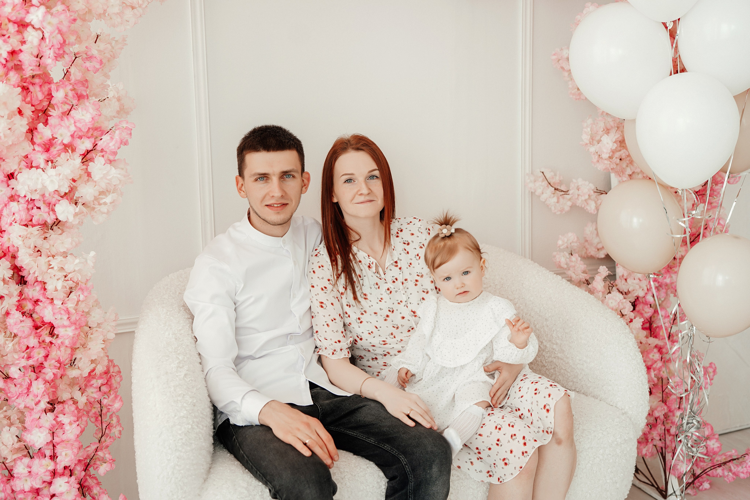 Годовасие малышки. Семейный и свадебный фотограф в Ульяновске Арина Авдеева