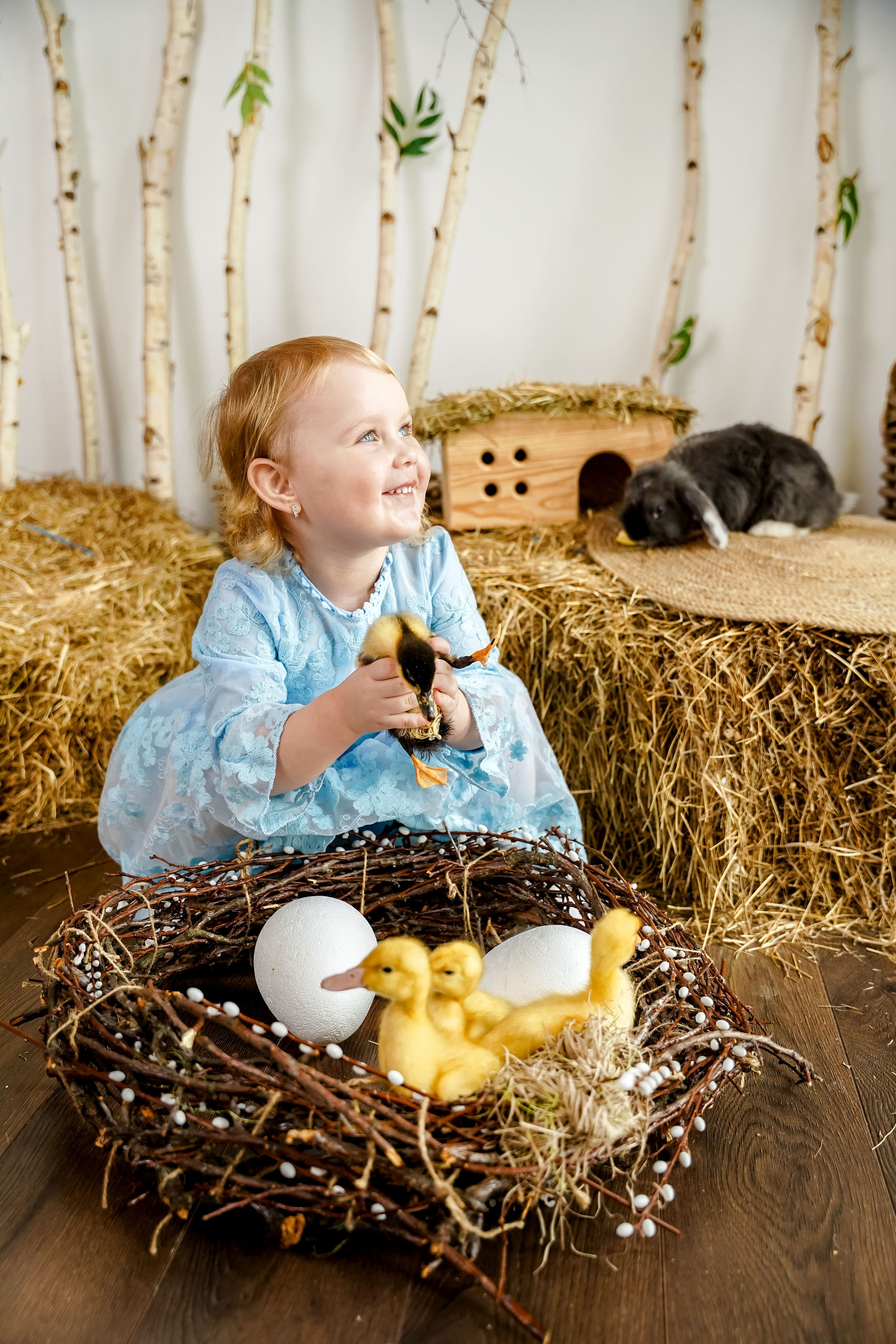 ПРОЕКТ «ПАСХАЛЬНЫЙ» С УТЯТАМИ. Фотограф в Ялте Инна Найден. Детский и семейный фотограф