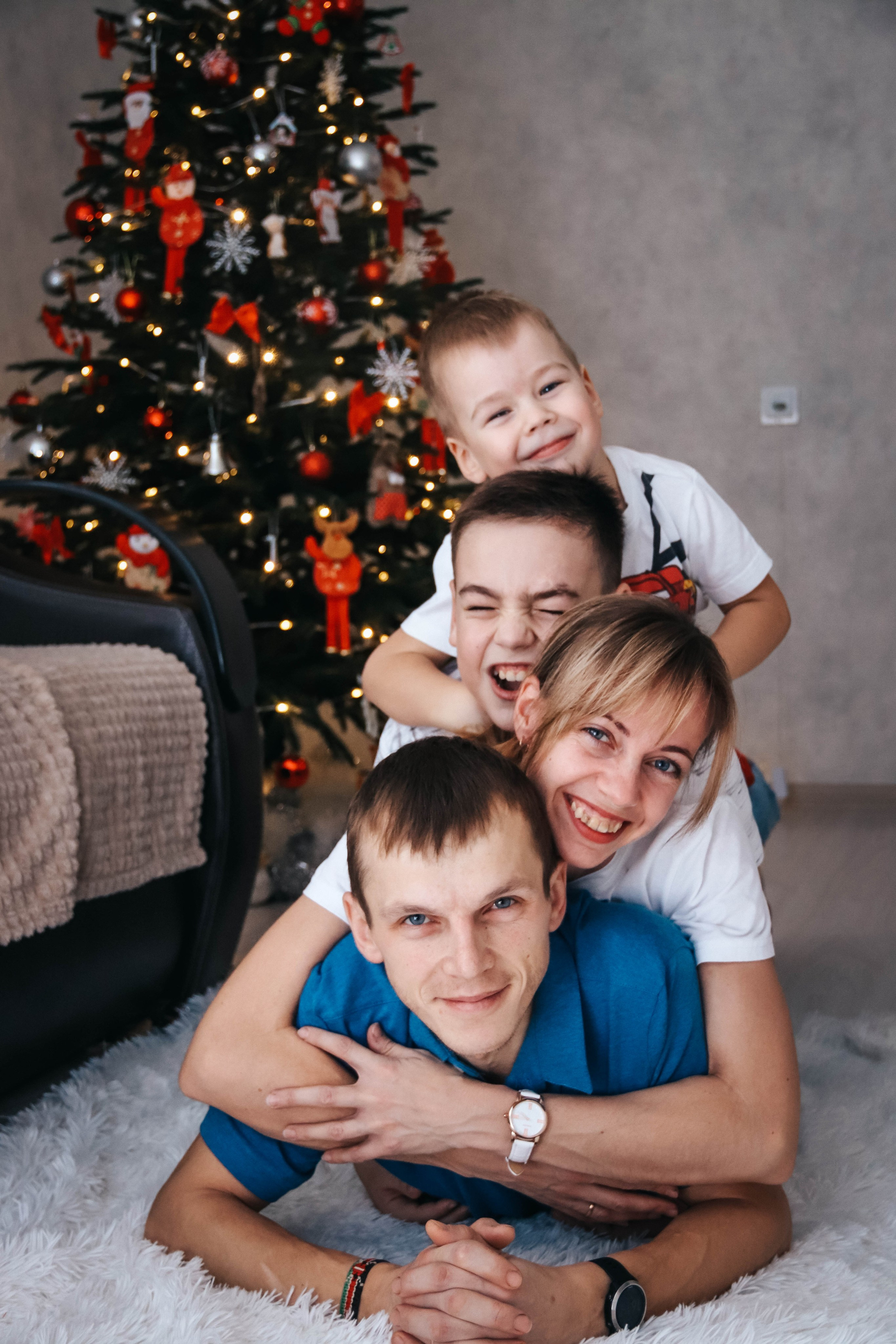 Семья Макаревич. Фотограф Дарья Маташкова