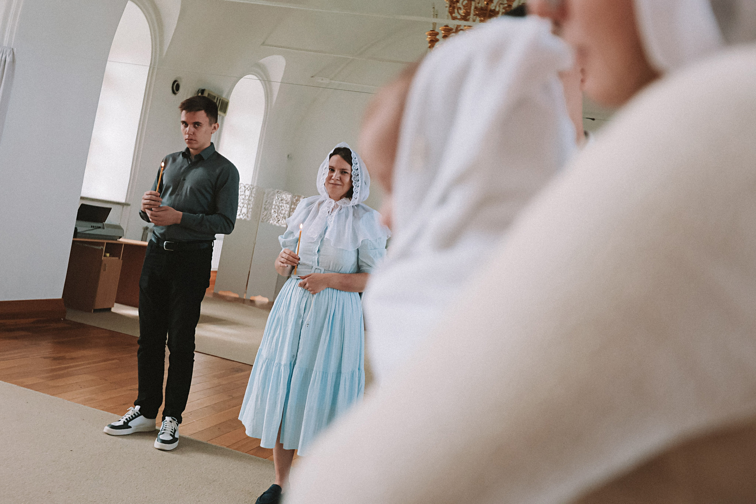 Крещение церковь около моста влюбленных. Семейный фотограф Тюмень, фотограф на роды Салмина Мария