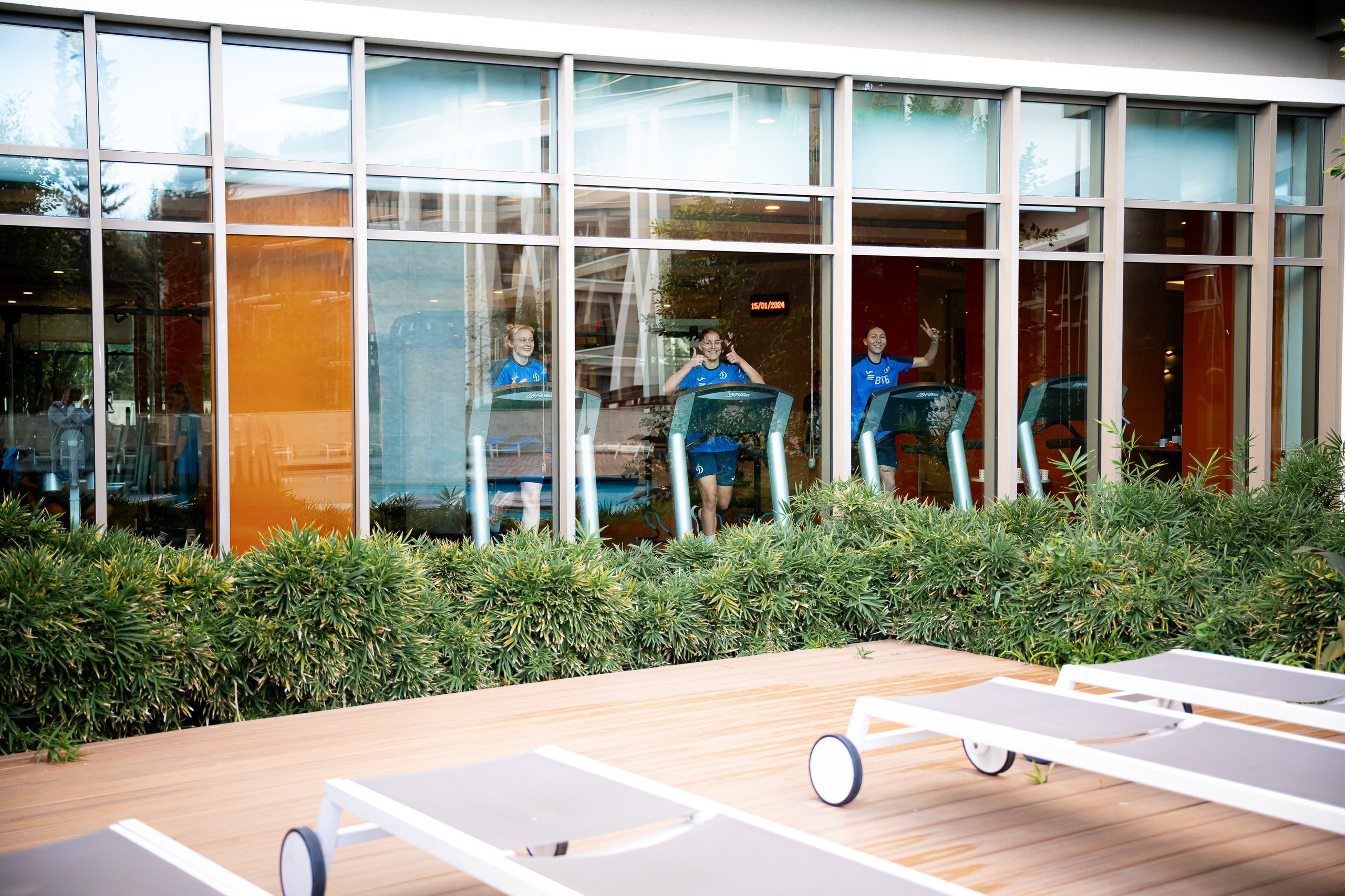 Dynamo women’s team training camp in Turkey, 2024. Фотограф Кирилл Сафонов