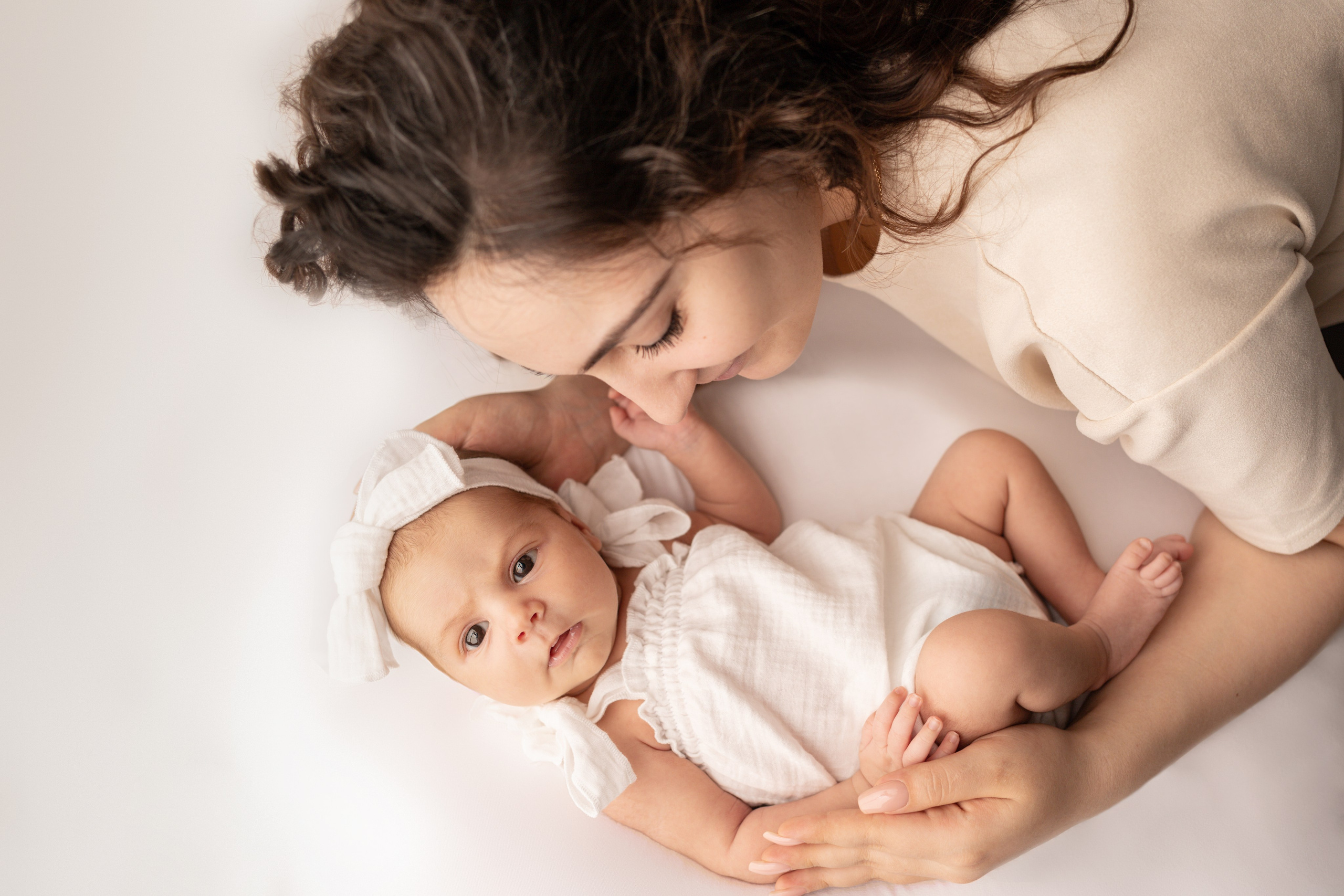 Фотосессия новорожденного в натуральном стиле. Фотограф новорожденных, детский фотограф в г. Оренбурге Екатерина Козлова