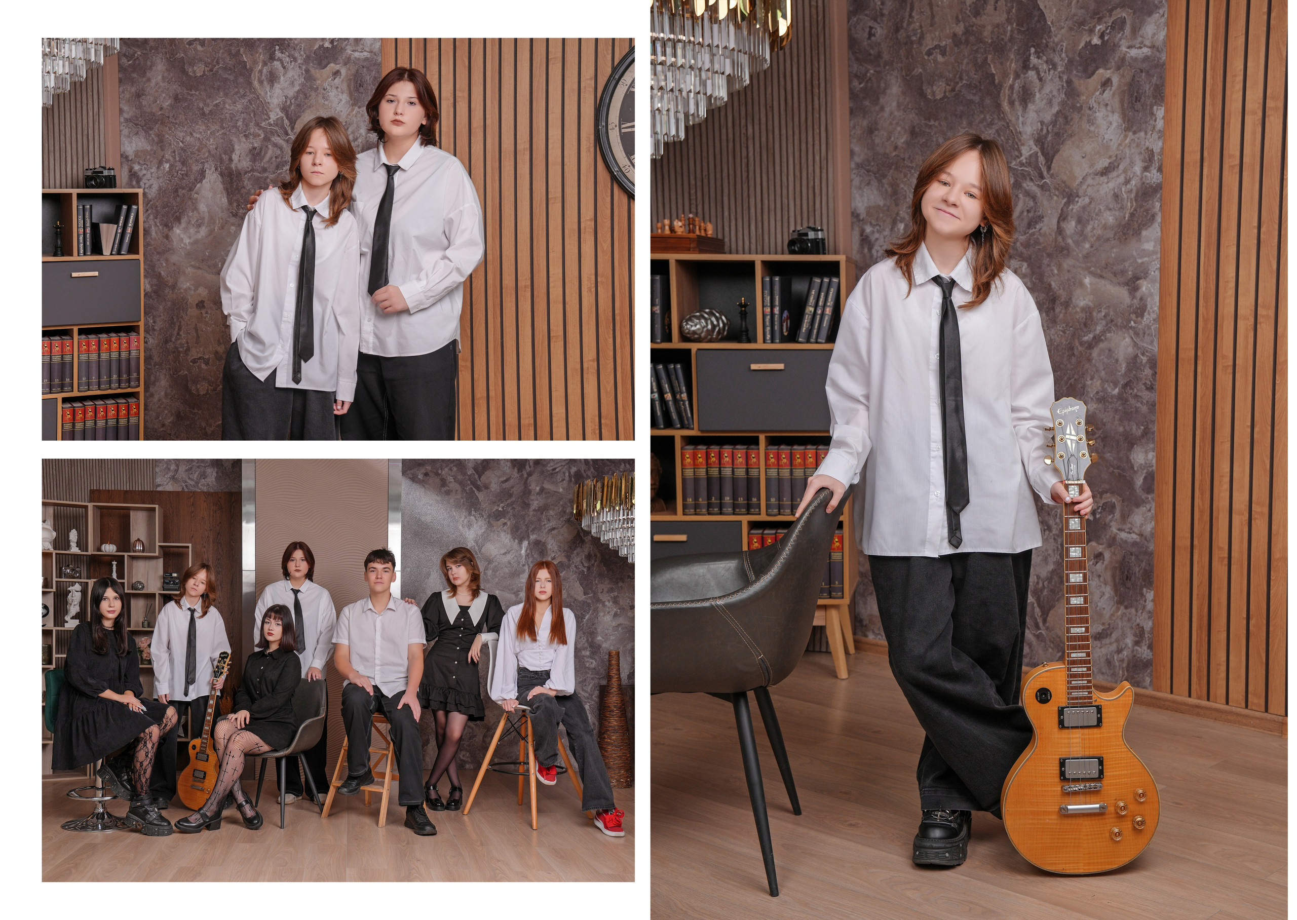 ШКОЛА 19 — 9 «В» класс. Красивый выпускной альбом в Краснодаре