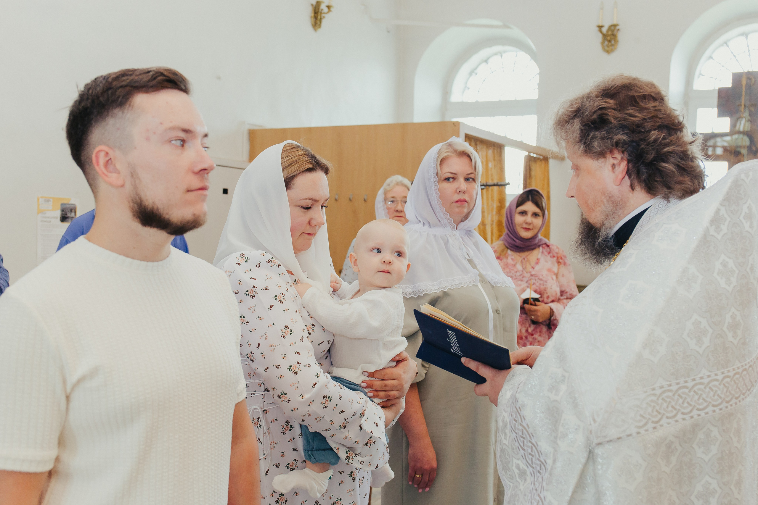 Фотосъемка Крещения в Сергиевом Посаде. Фотограф новорожденных и детский в Сергиевом Посаде Кругликова Юлия